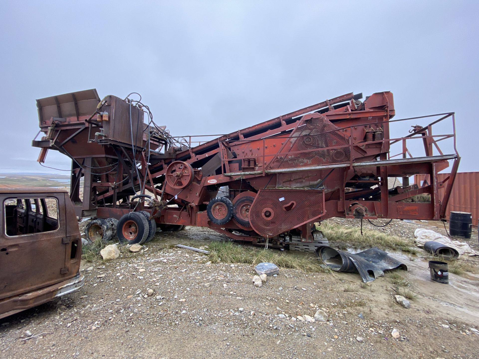 PIONEER MODEL 412 000S JAW CRUSHER, NOT IN SERVICE - P