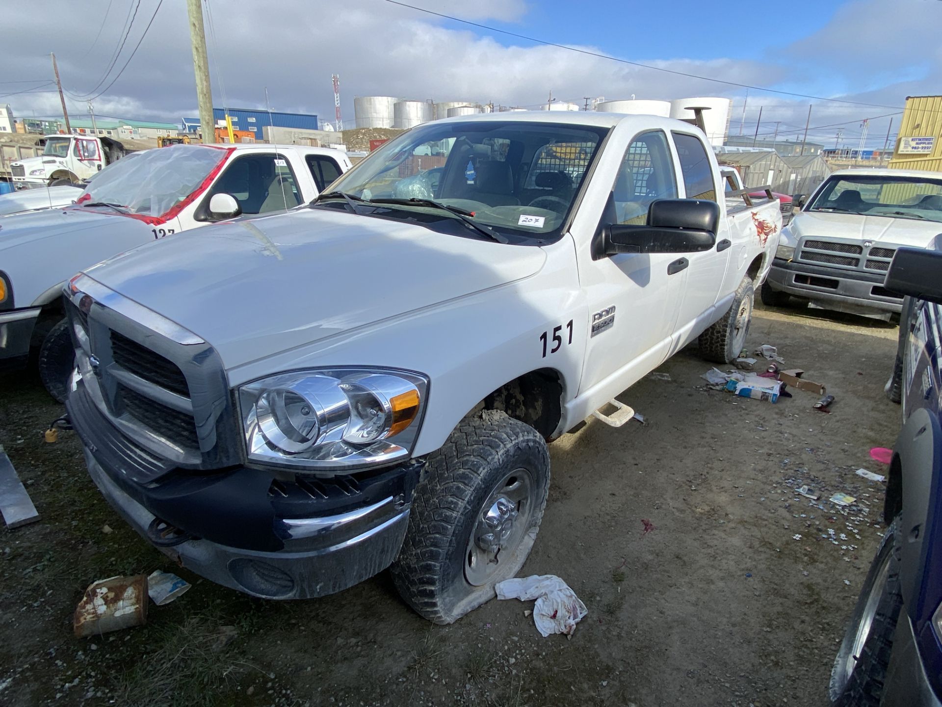 2007 DODGE 2500HD 4X4 DIESEL S/N 1D7KS28C07J542710 - NOT RUNNING