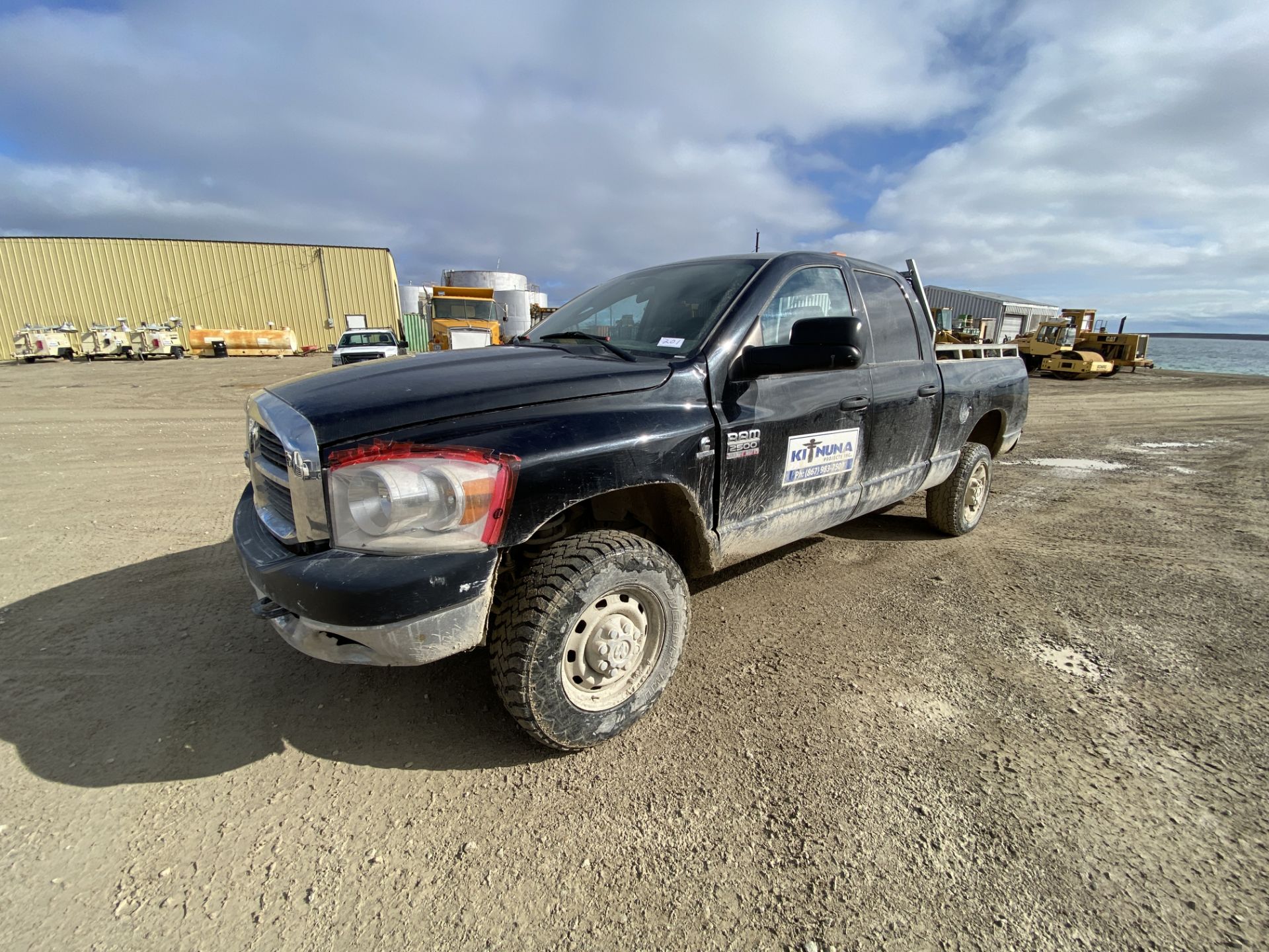 2007 DODGE 2500 4X4 DIESEL, S/N 1D7KS28C07J555716, RUNS, 50,361KM