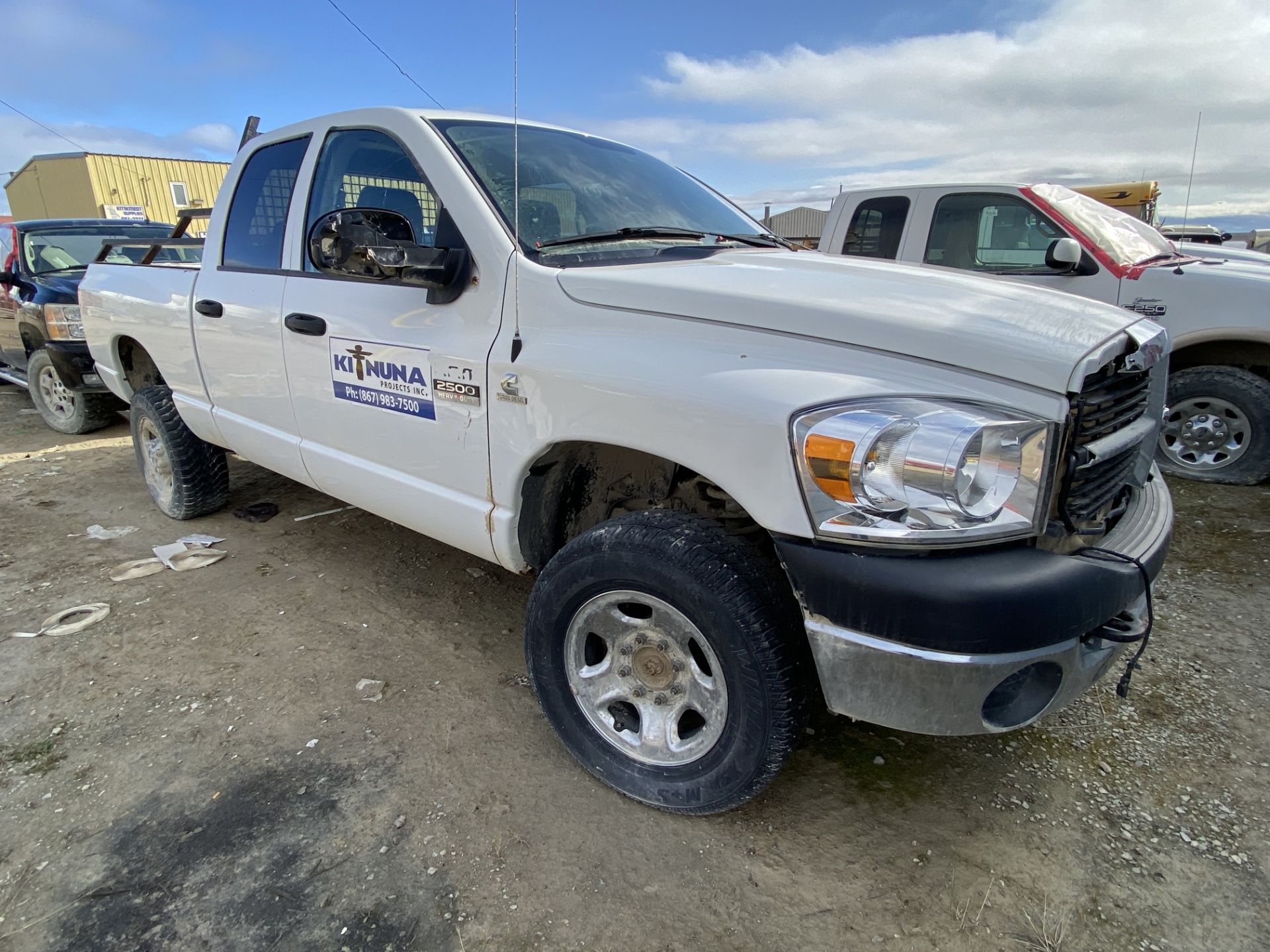 2007 DODGE 2500HD 4X4 DIESEL S/N 1D7KS28C47J542709 - NOT RUNNING - Image 2 of 4