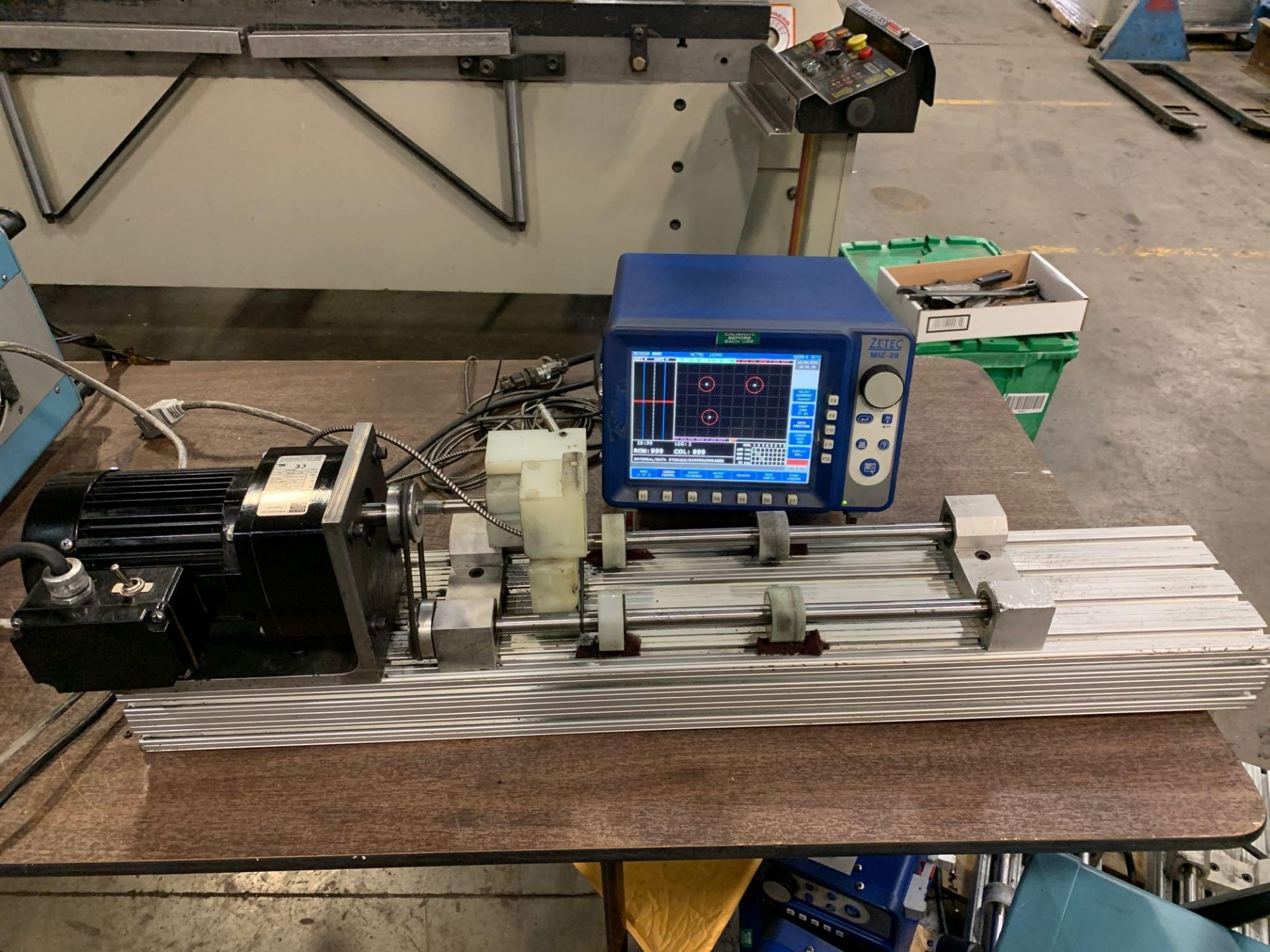 Zetec MIZ-28 Eddie Current Test Instrument. Model 10049765-8 Serial Number: 709220 Includes Probes a