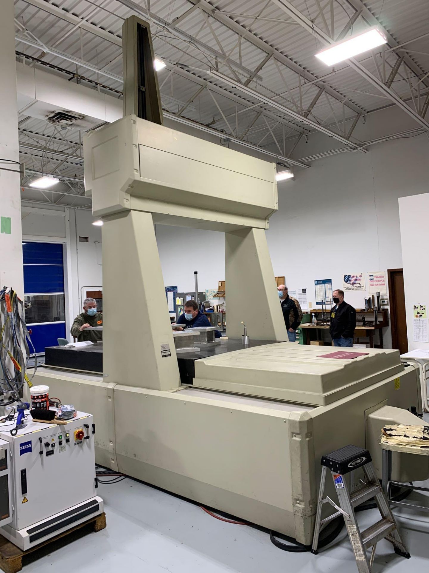 Gidding & Lewis Sheffiled Cordax RS-280 DCC CMM, 60"x109"x48" Renishaw PH10MQ, Zeiss Calypso 2018 - Image 4 of 22