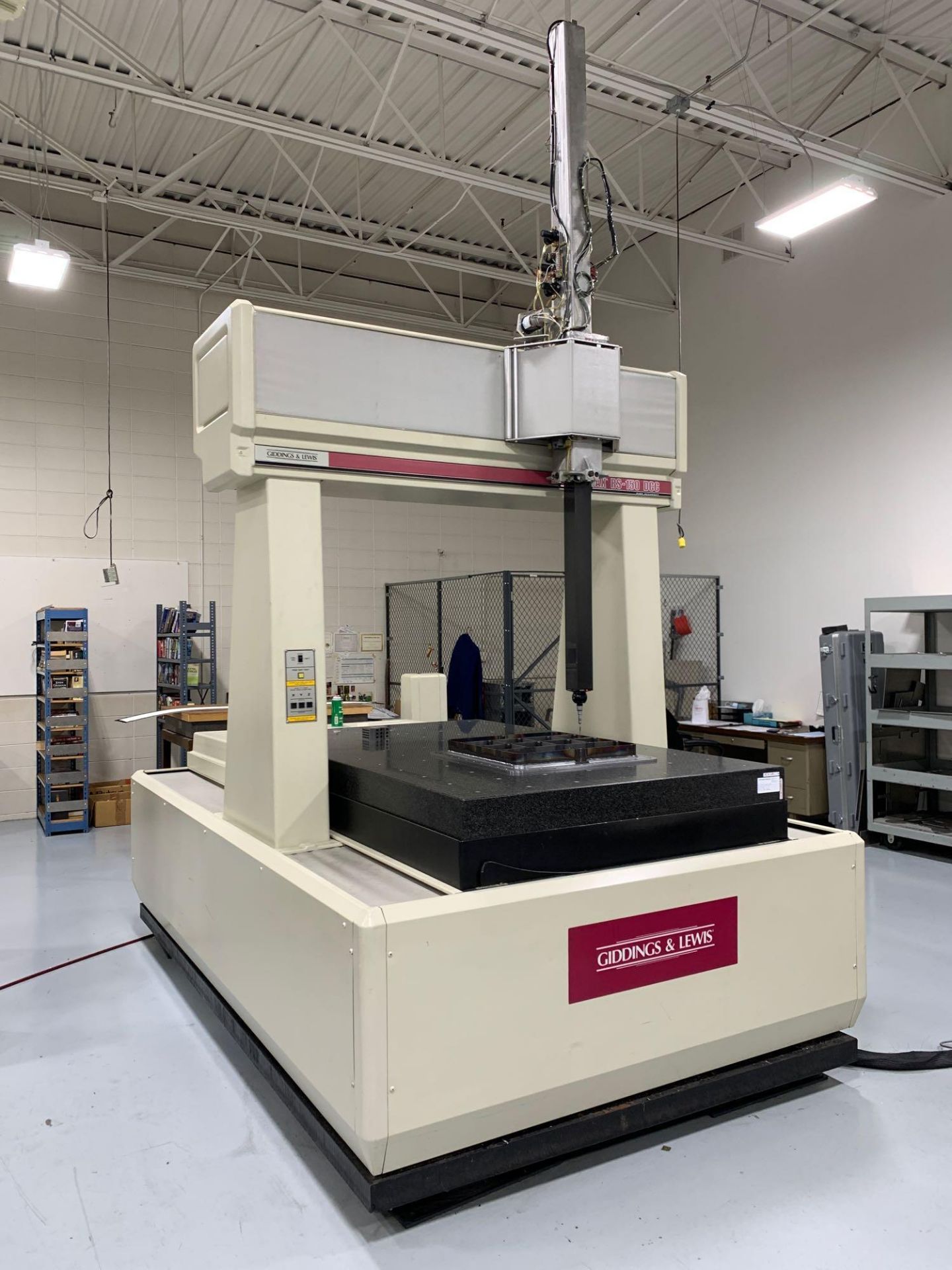 Gidding & Lewis Sheffiled Cordax RS-150 DCC CMM, 48"x80"x40" Renishaw PH10MQ, PCDMIS cad 2010 v 3.9