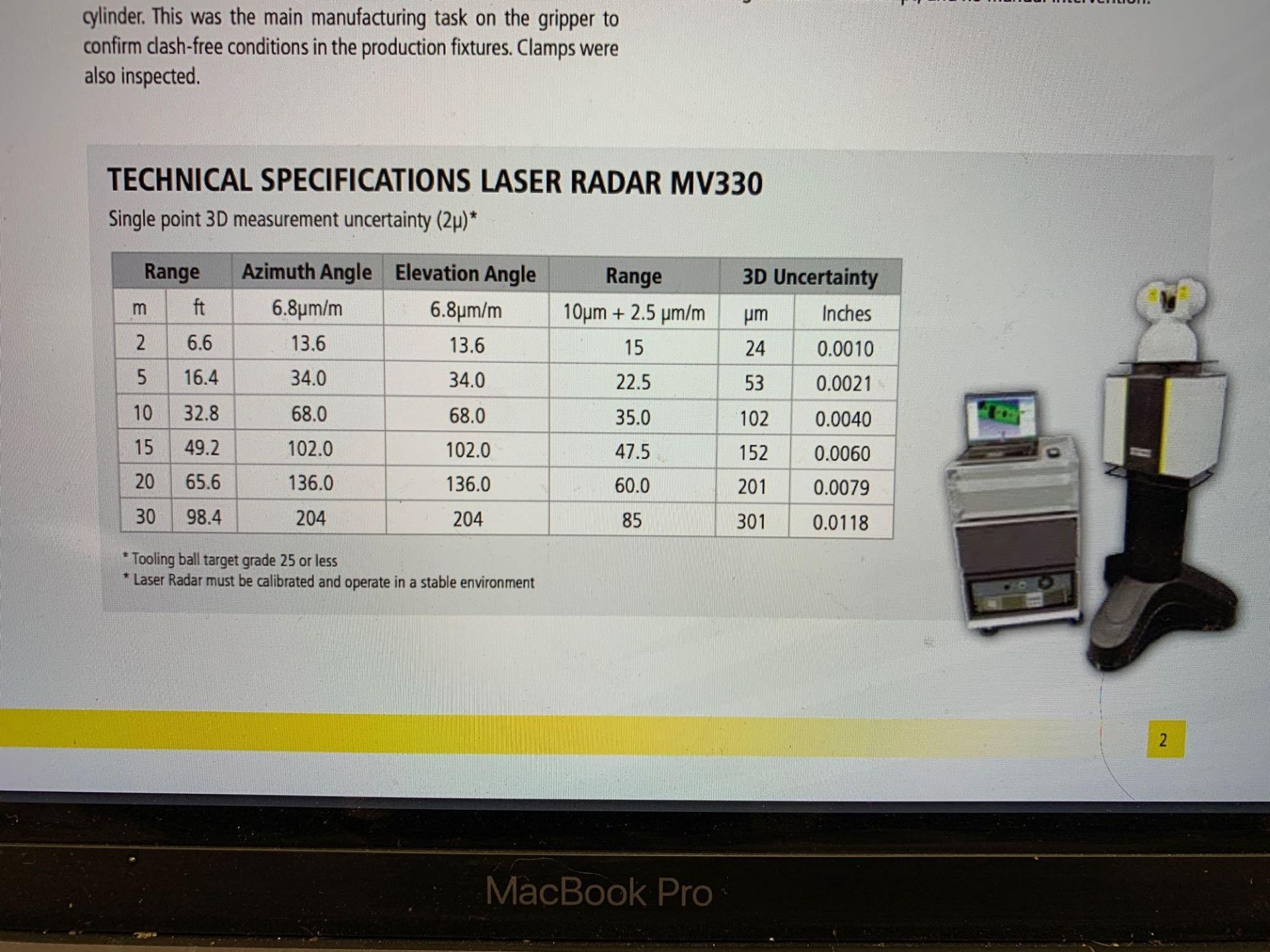 2015 Nikon MV330 Metrix Laser Radar w/ 2-Stands - Image 31 of 31