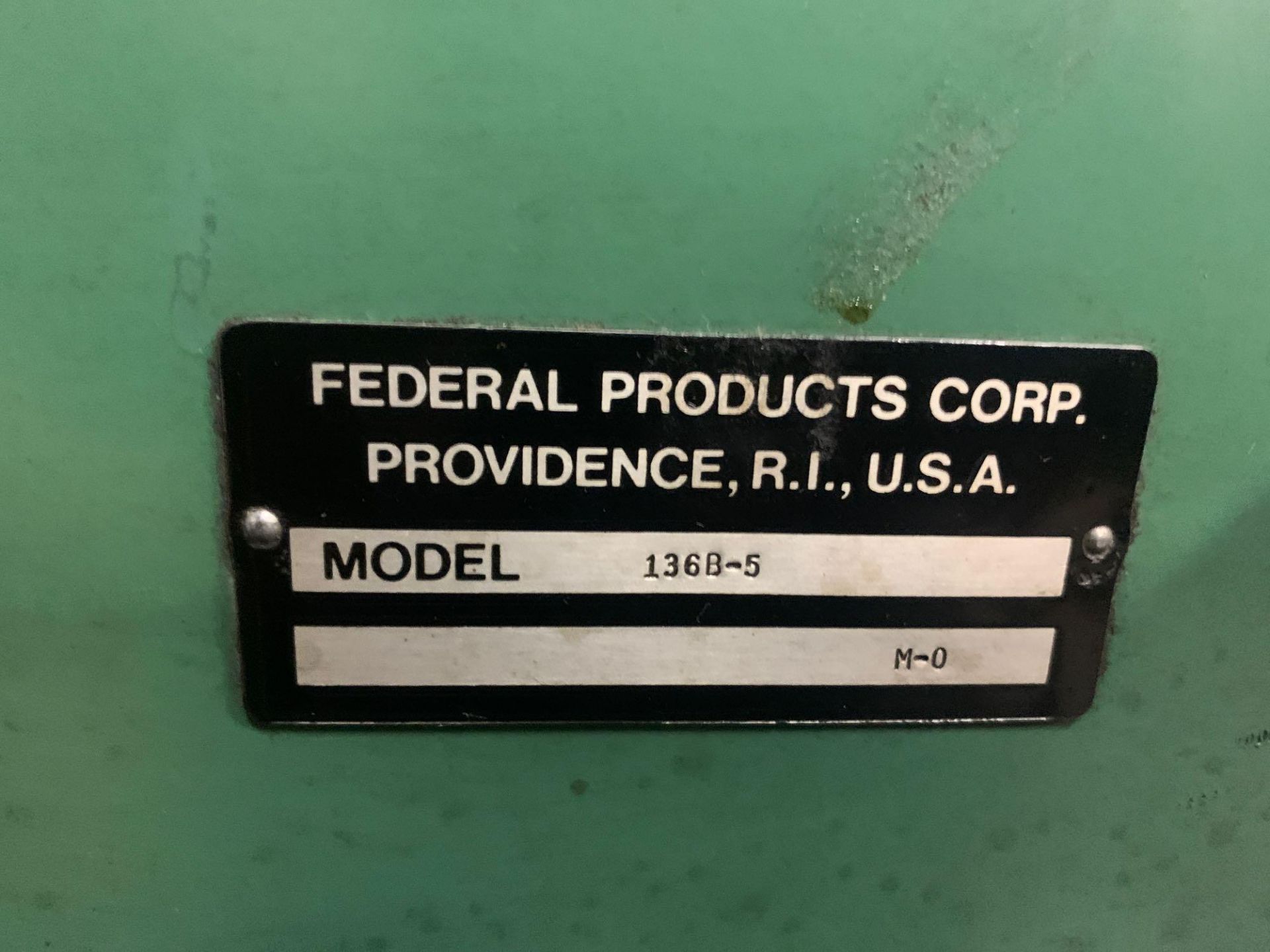 Federal Model 1368-5 Horizontal Master Comparator with Federal EAS-1701 Solid State Gaging Amplifier - Image 12 of 22