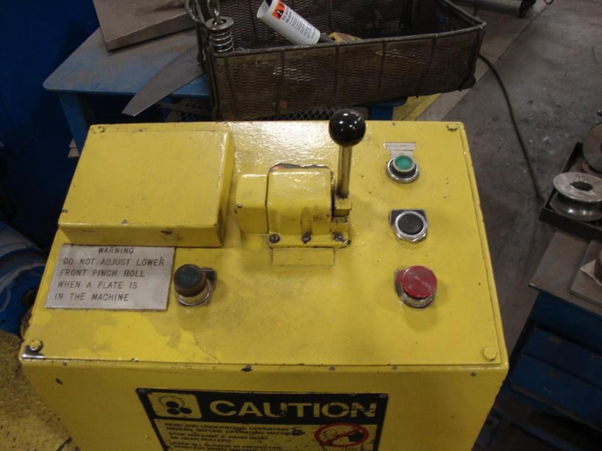 1975 Bertsch Model 11 Initial Pinch Plate Bending Roll, Serial Number M-10279 12'x5/8" Capacity - Image 10 of 15