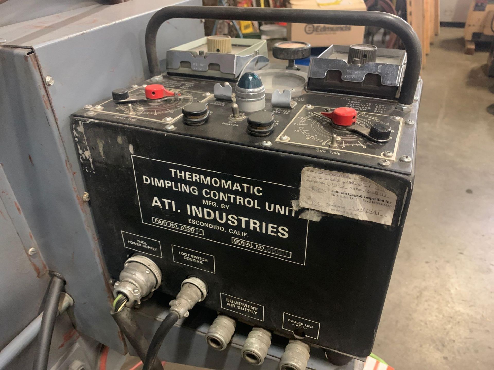 ATI Industries AT256SS Stationary Pneumatic Dimpling Machine , 36" - Image 8 of 20