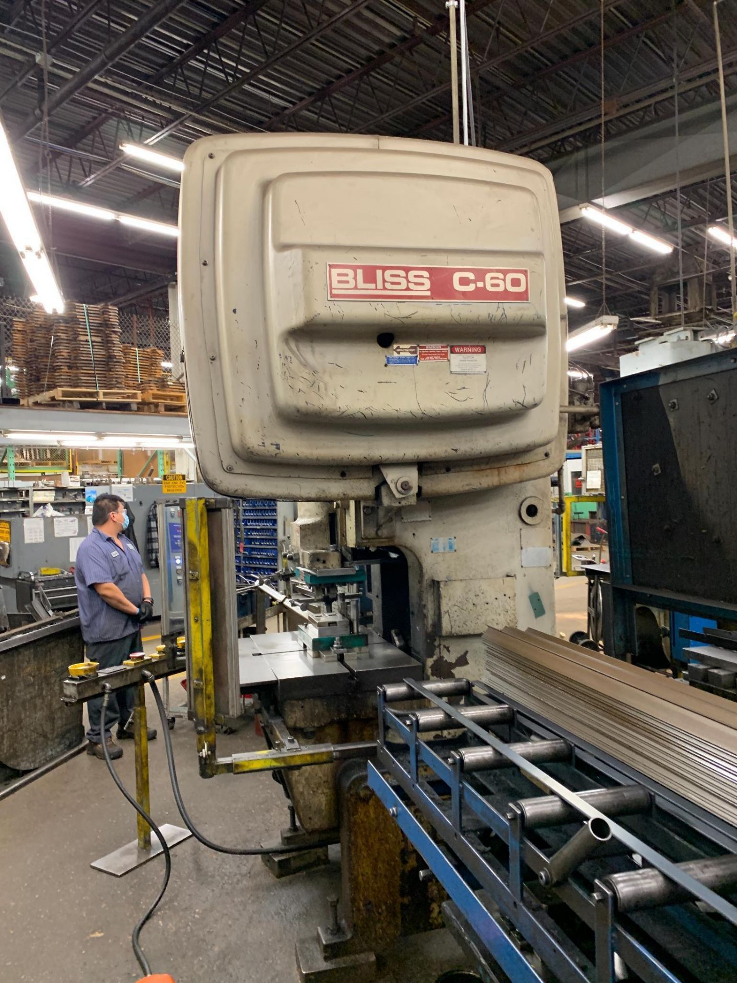 Bliss C-60 OBI Press Serial Number H56851/HP44489 60-Ton Upgraded Controls - Image 12 of 34