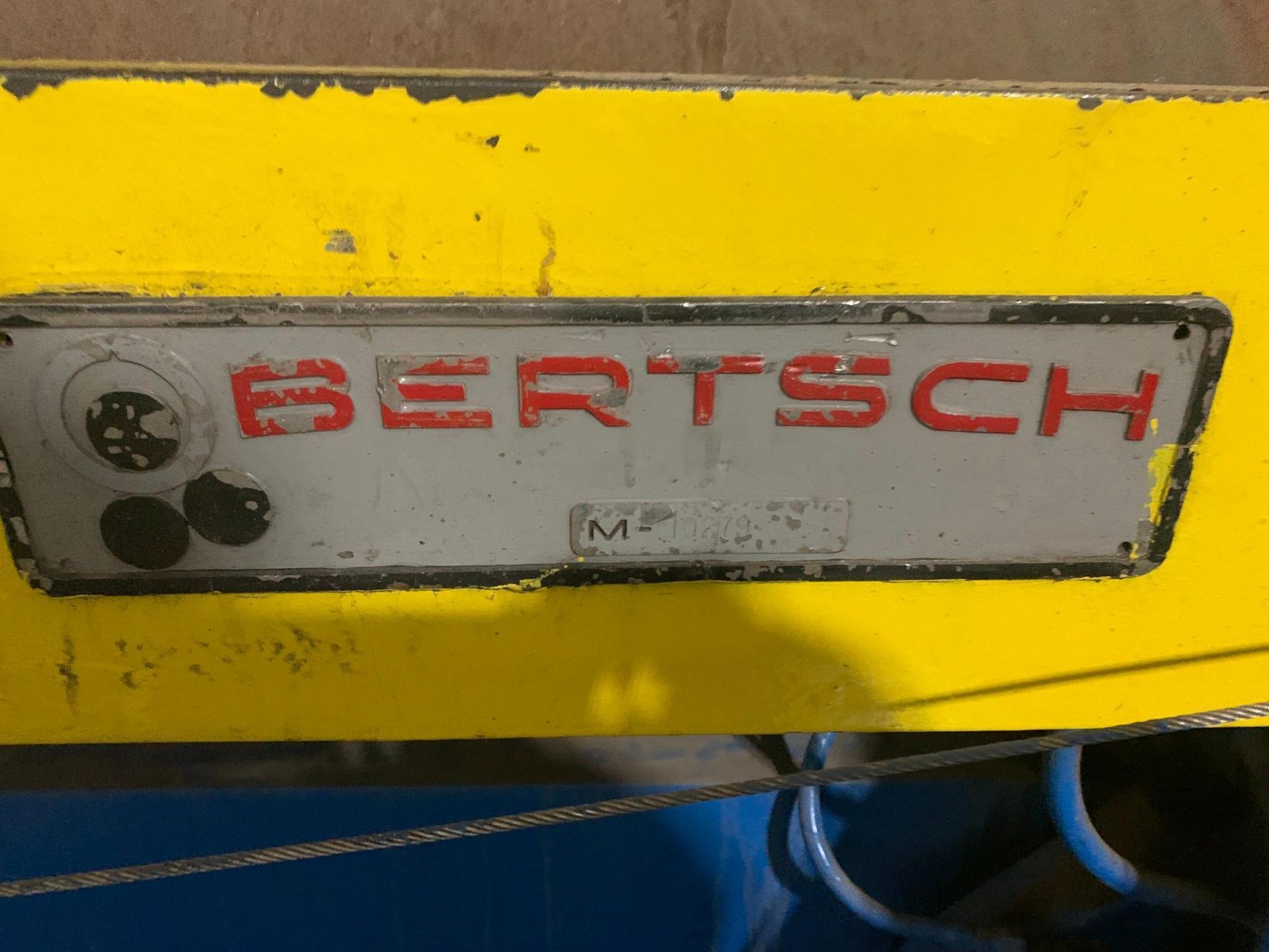 1975 Bertsch Model 11 Initial Pinch Plate Bending Roll, Serial Number M-10279 12'x5/8" Capacity - Image 13 of 15