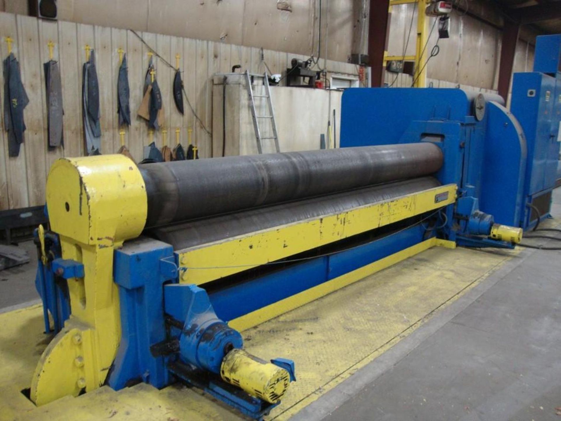 1975 Bertsch Model 11 Initial Pinch Plate Bending Roll, Serial Number M-10279 12'x5/8" Capacity - Image 2 of 15