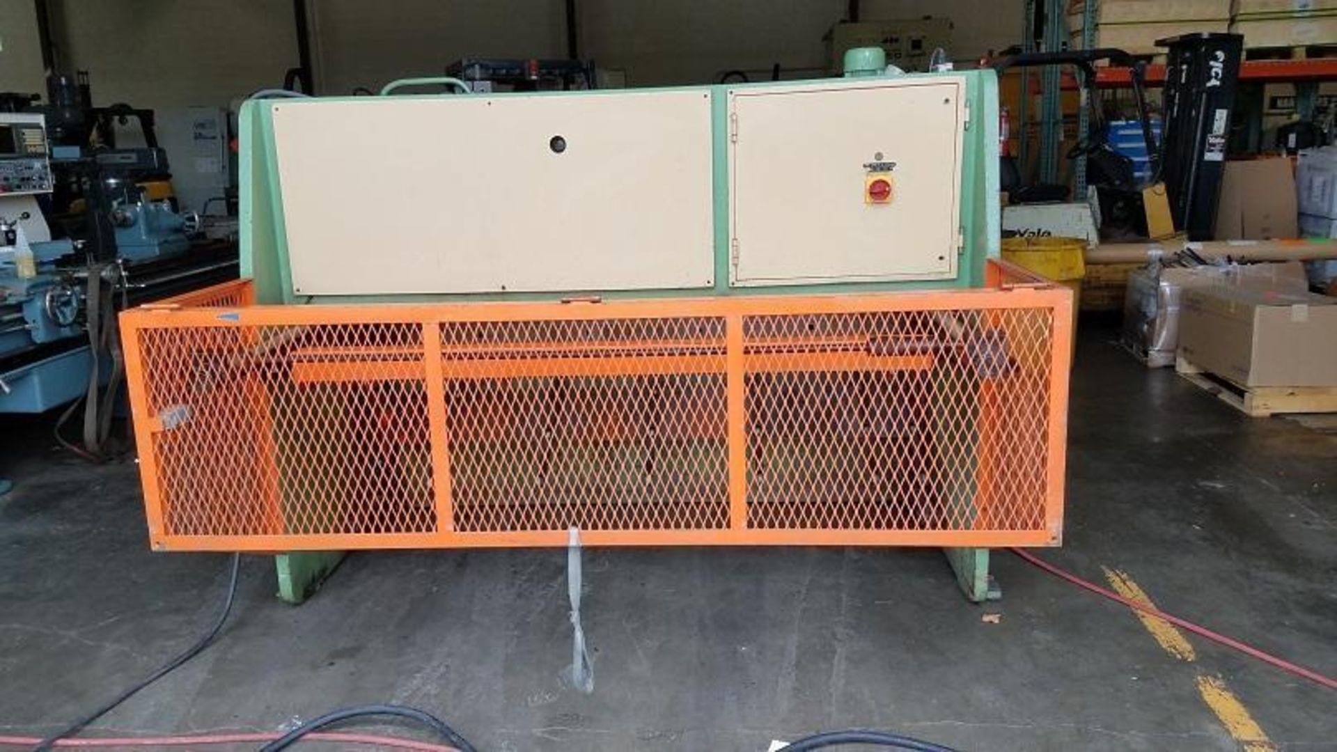 Gasparini CO 2004 Hydraulic Guillotine Shear 80" x .236" - Image 8 of 12