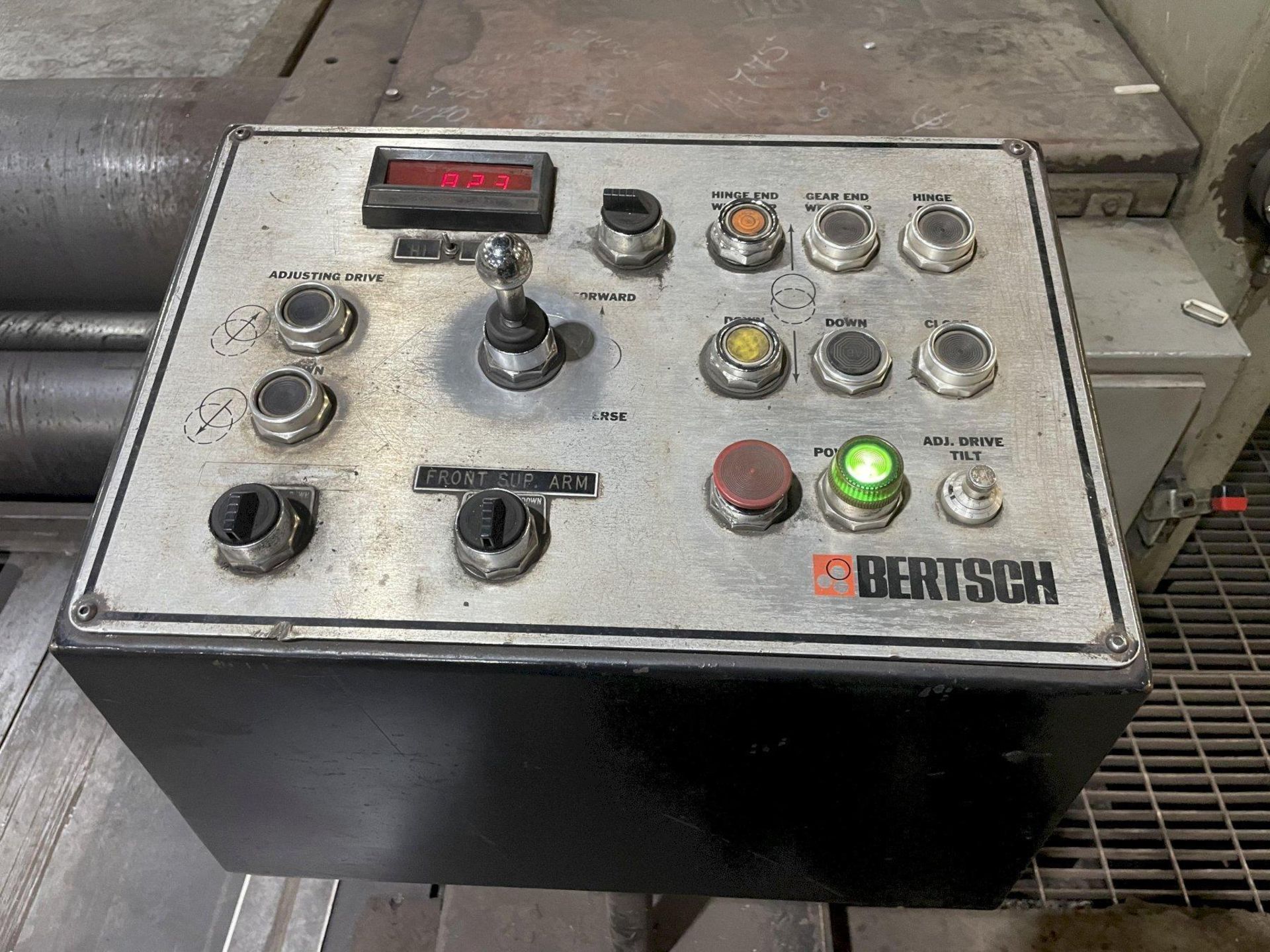 Bertsch Century II #14 Hydraulic Plate Roll Serial Number M-10547 10' X 1-3/16" - Image 10 of 21