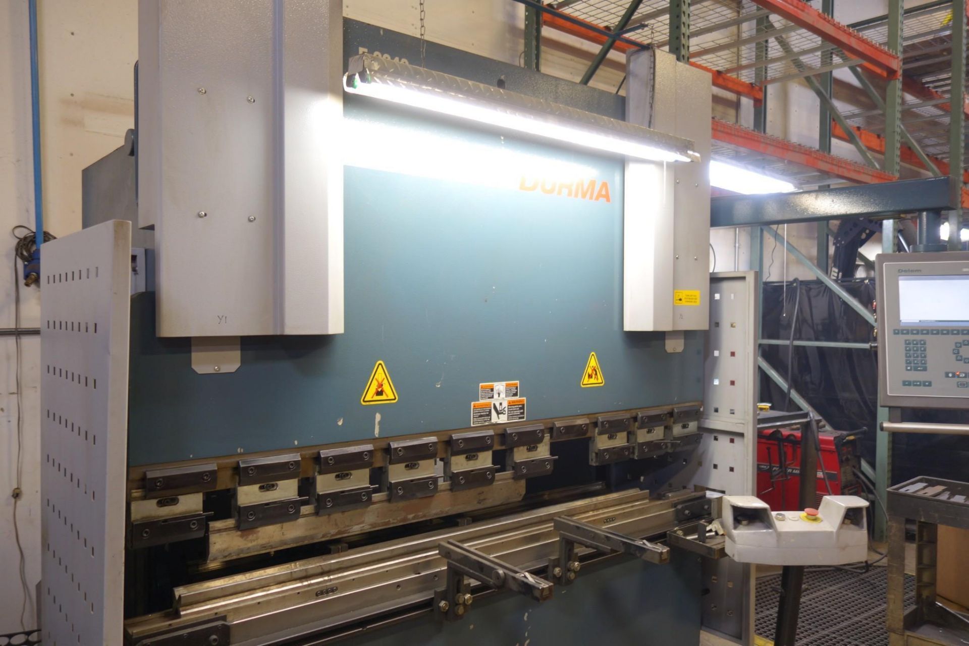 2008 Durma E 2040 CNC Press Brake, Serial Number 750208330, 3-Axis, 44-Ton x 6' - Image 10 of 10