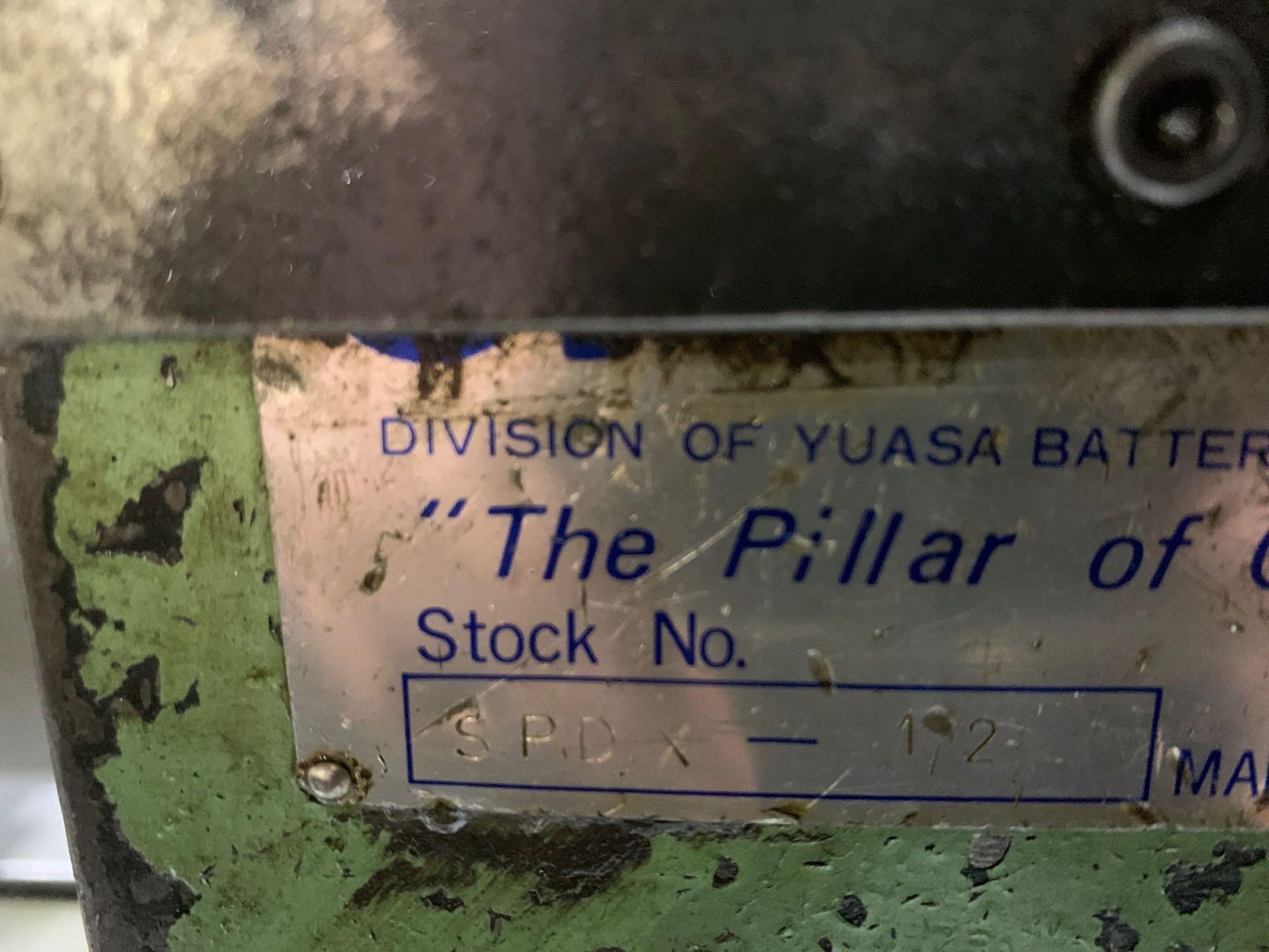 15” Yuasa SPNC-500 4th Axis Rotary Indexer & CNC Control Yuasa SPDX 1/2 4-5/16” Through Hole 12” Sys - Image 11 of 29