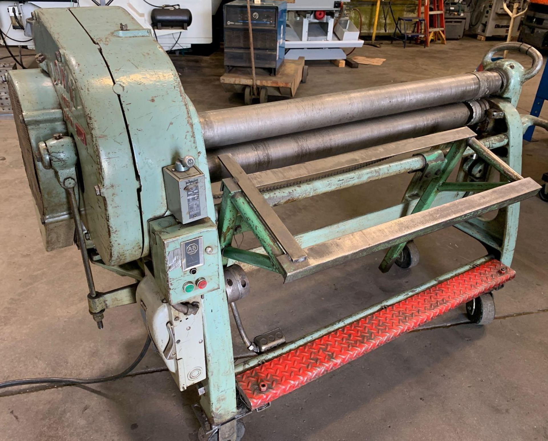 Lown B400 (B-450) Initial Pinch Plate Bending Roll 4" Rolls, 48" x 12-14 ga. - Image 2 of 22