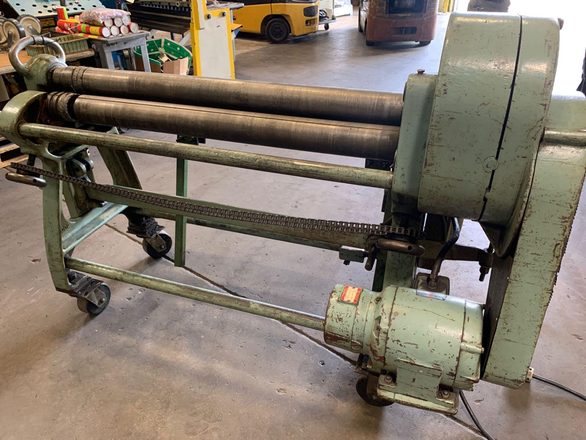 Lown B400 (B-450) Initial Pinch Plate Bending Roll 4" Rolls, 48" x 12-14 ga. - Image 4 of 22