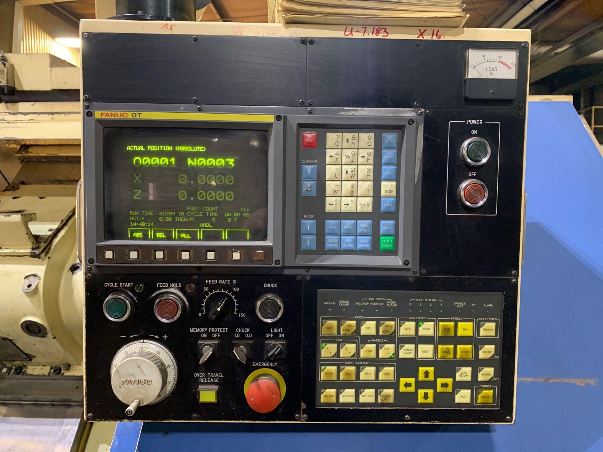 IKEGAI TU30 CNC Slant Bed Turning Center Model: TU30 Serial Number: 30071V 2-Axis Machine Fanuc OT C - Image 8 of 17