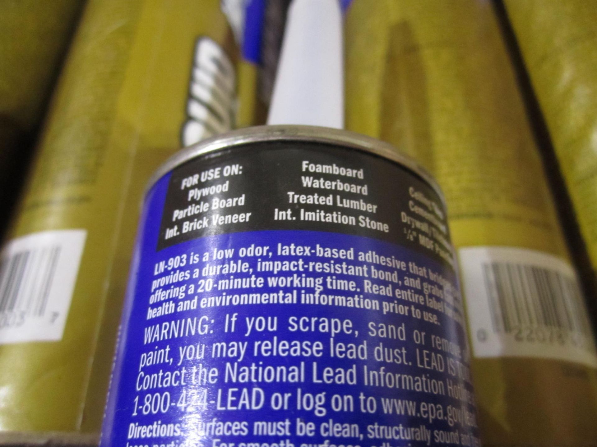 (10) Liquid Nails Interior/Exterior heavy duty construction adhesive - Image 5 of 7