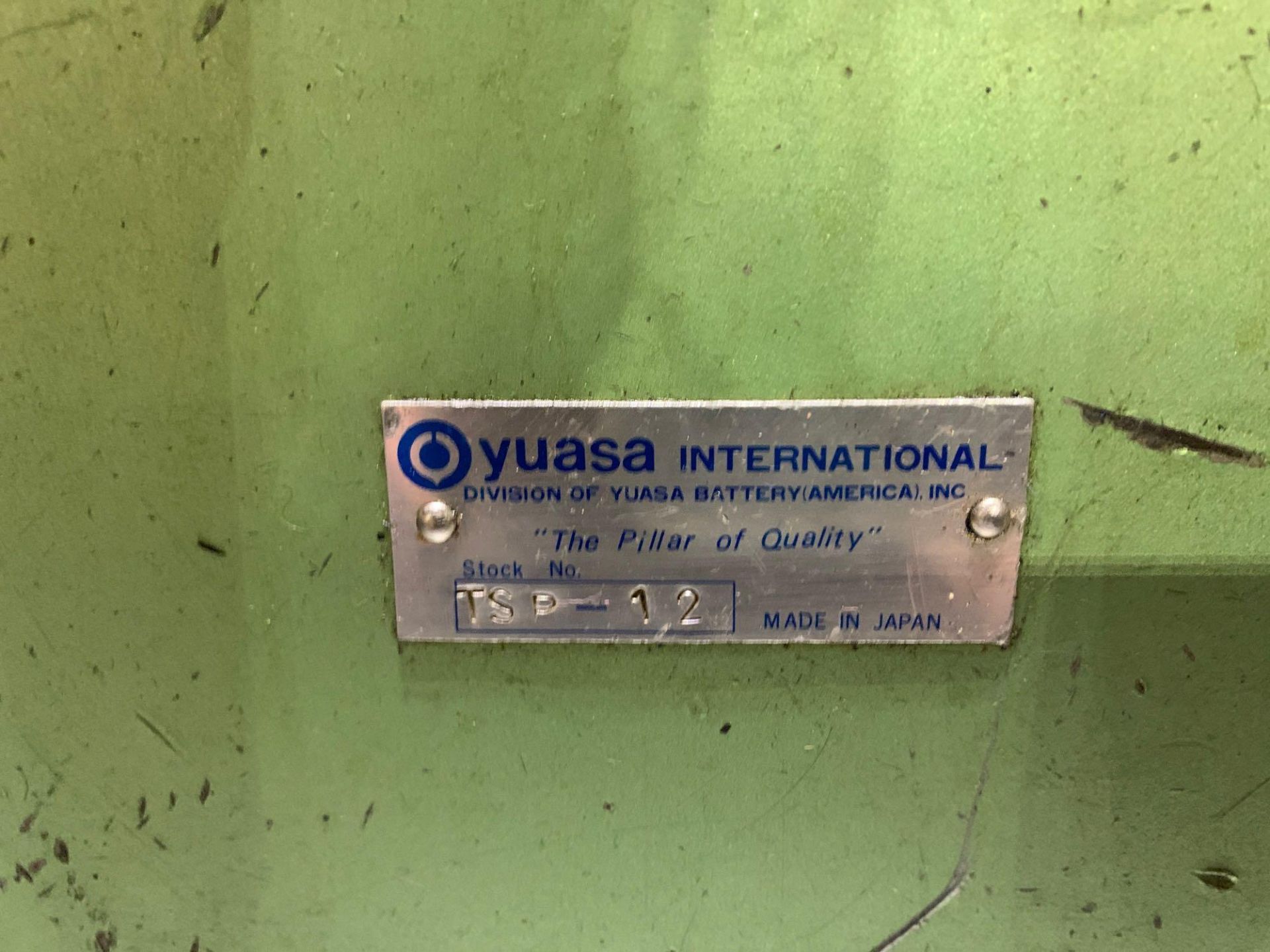 15” Yuasa SPNC-500 4th Axis Rotary Indexer & CNC Control Yuasa SPDX 1/2 4-5/16” Through Hole 12” Sys - Image 6 of 29