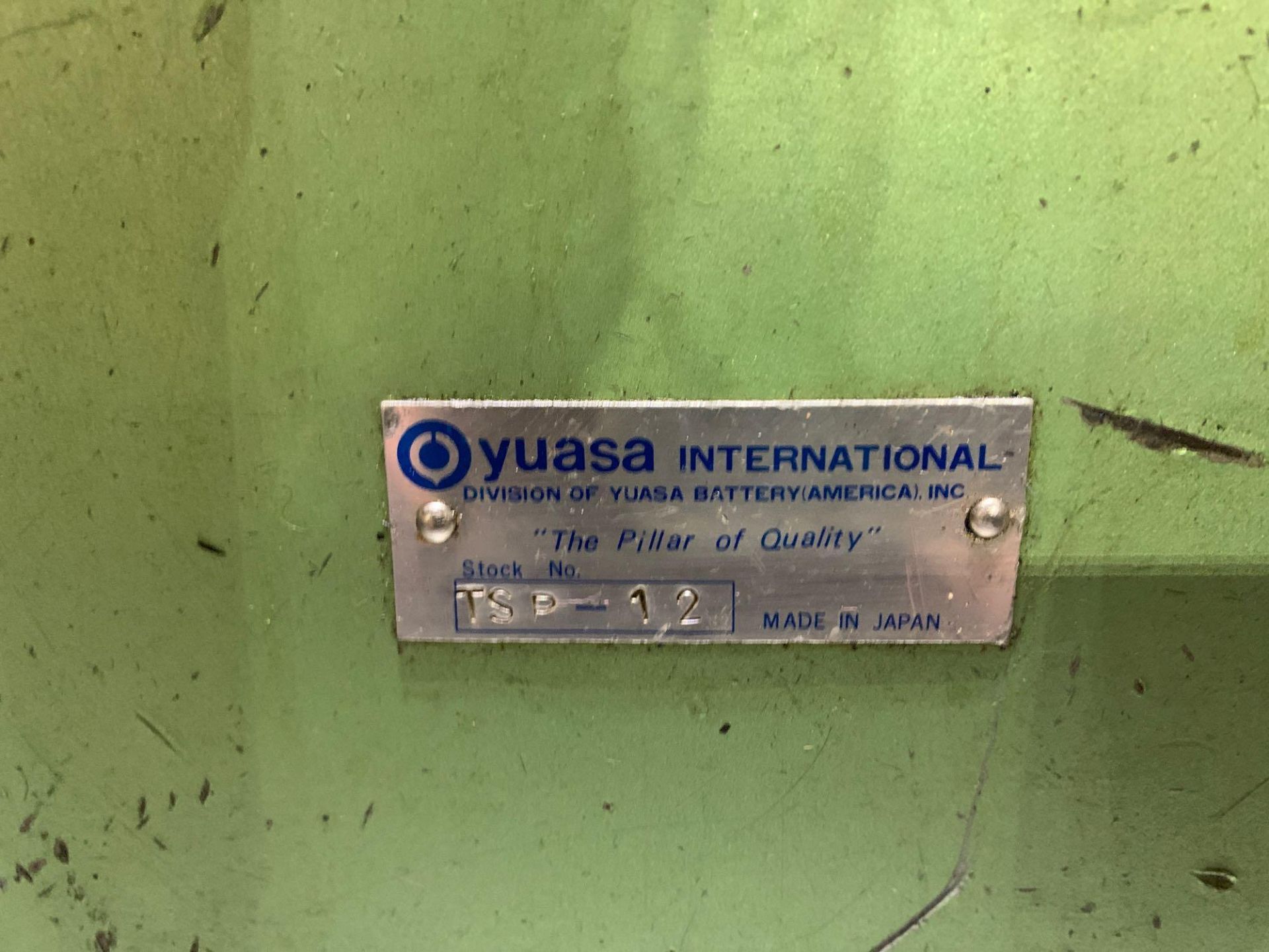 15” Yuasa SPNC-500 4th Axis Rotary Indexer & CNC Control Yuasa SPDX 1/2 4-5/16” Through Hole 12” Sys - Image 20 of 29