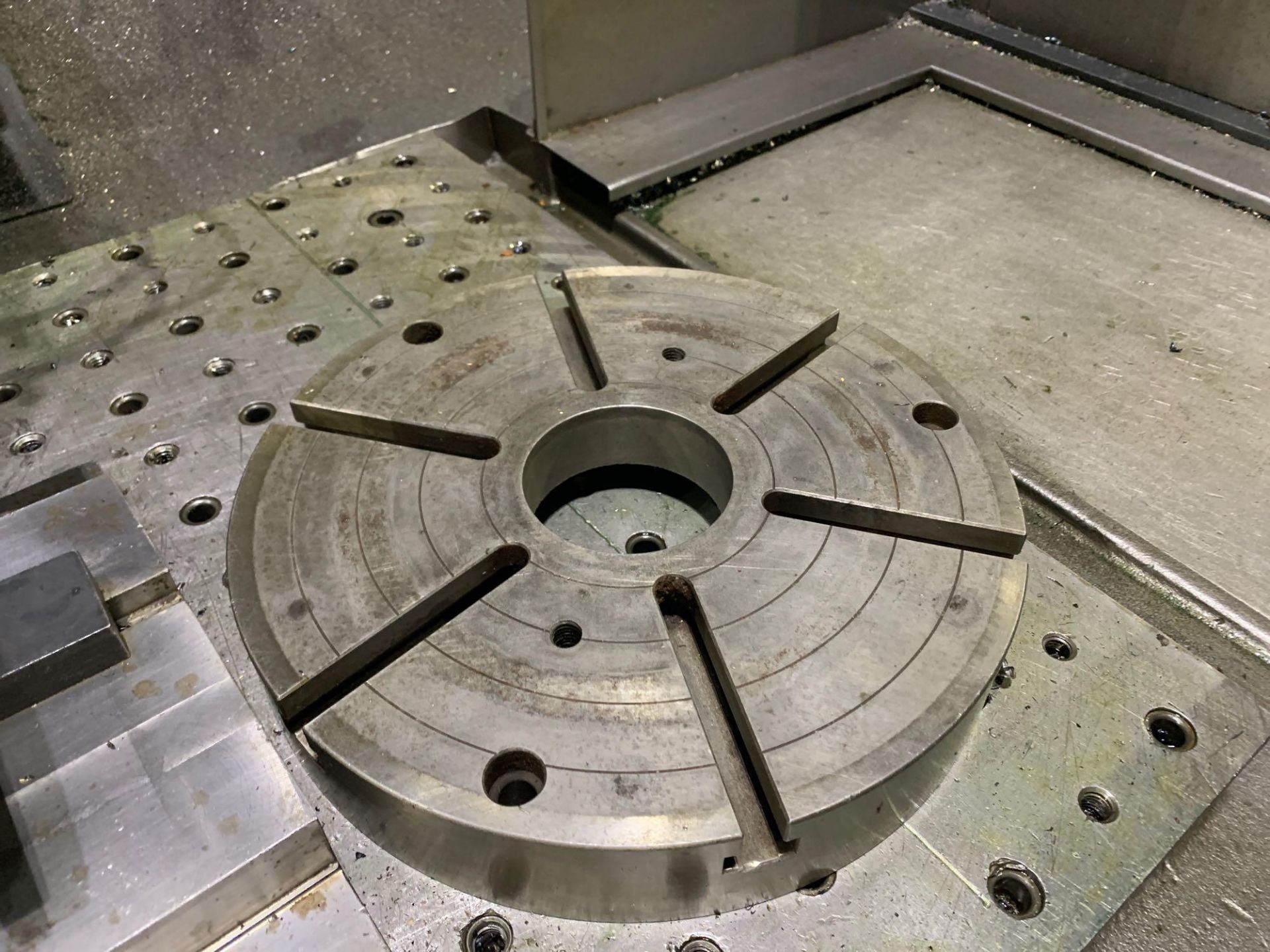 15” Yuasa SPNC-500 4th Axis Rotary Indexer & CNC Control Yuasa SPDX 1/2 4-5/16” Through Hole 12” Sys - Image 18 of 29