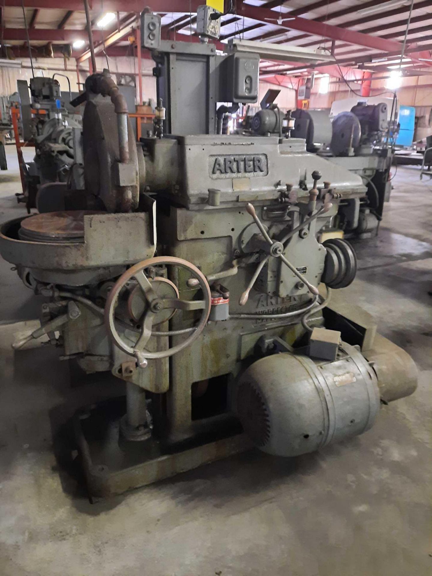 Arter rotary grinder, model A-1-12, serial 603, 14 inch chuck, overall dimensions 66 x 43 x 70 - Image 2 of 8