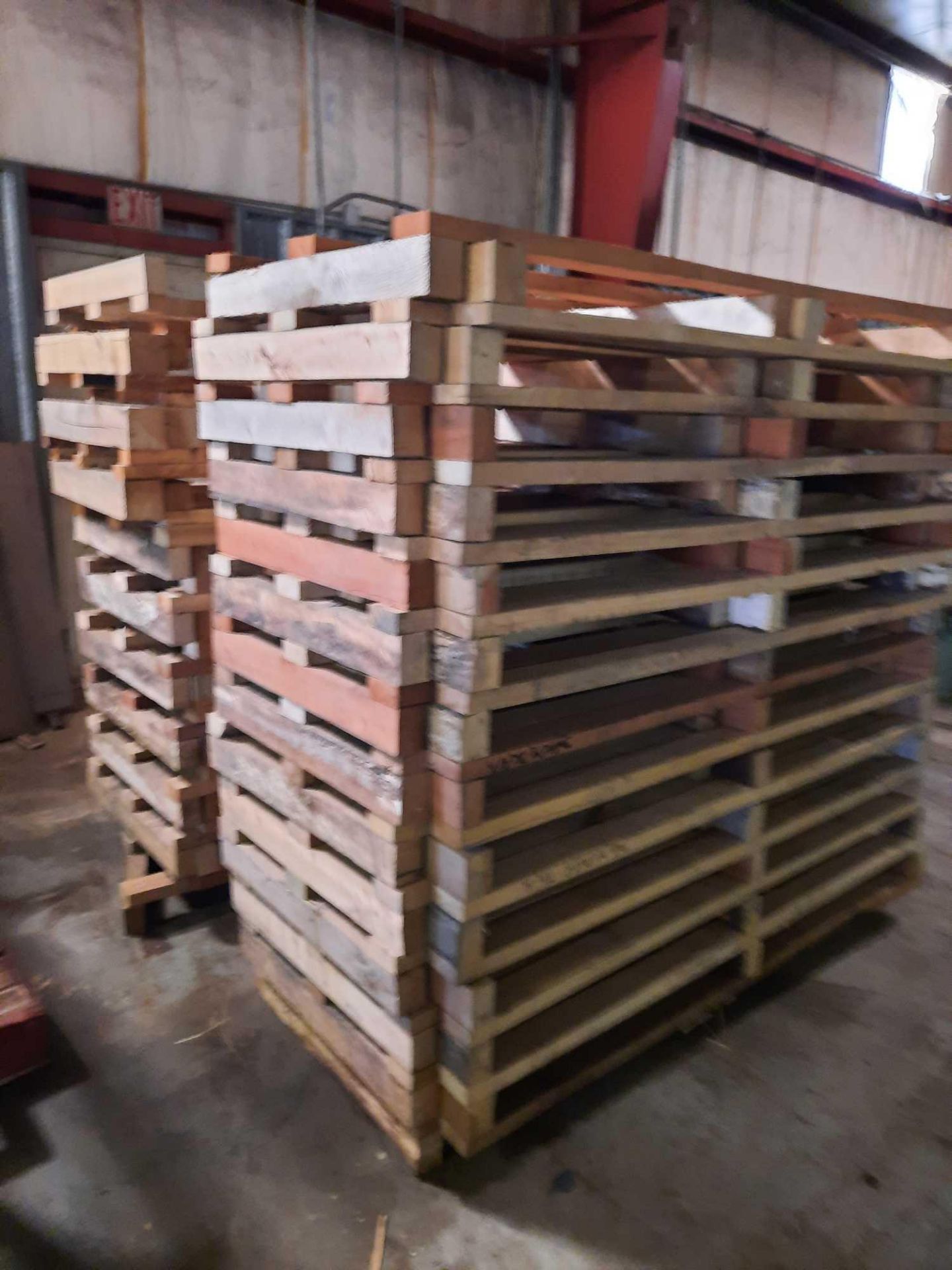 Stacks of pallets, 72 x 30 inches - Image 2 of 4