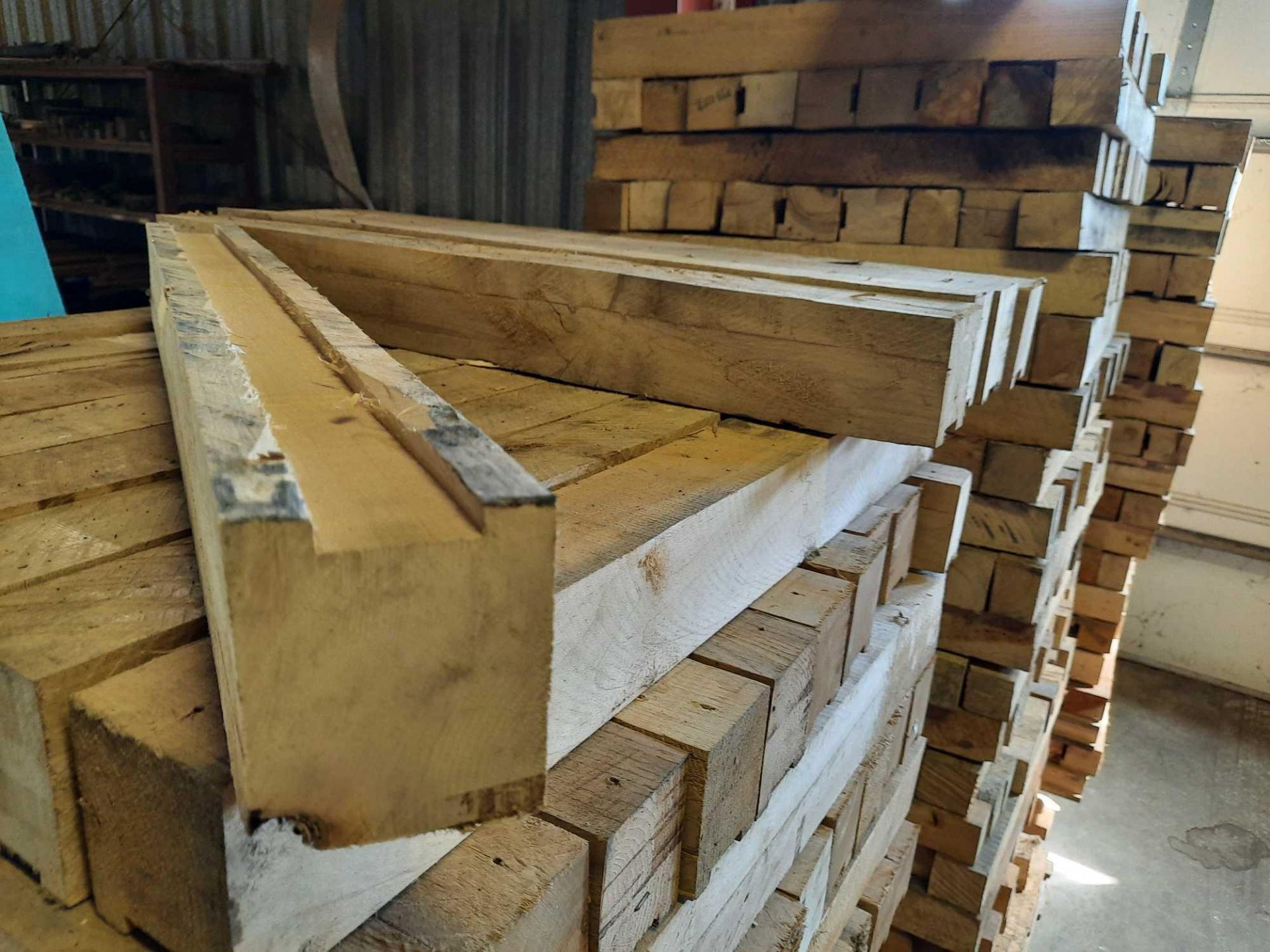 (3) pallets of wood, 2-7/8 x 3-1/2 x 30 inch - Image 2 of 2