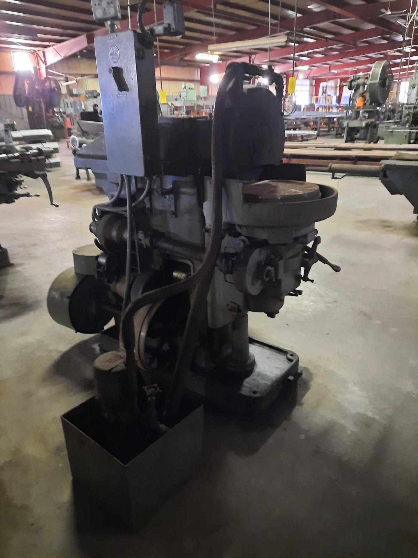 Arter rotary grinder, model A-1-12, serial 603, 14 inch chuck, overall dimensions 66 x 43 x 70 - Image 5 of 8