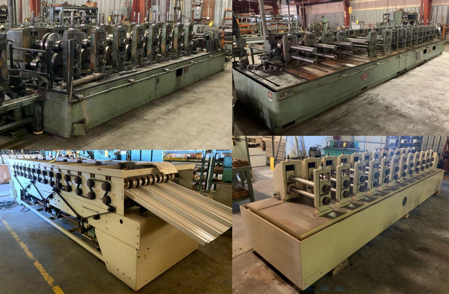 Complete Roll Forming and Fabrication Shop by Order of Owner