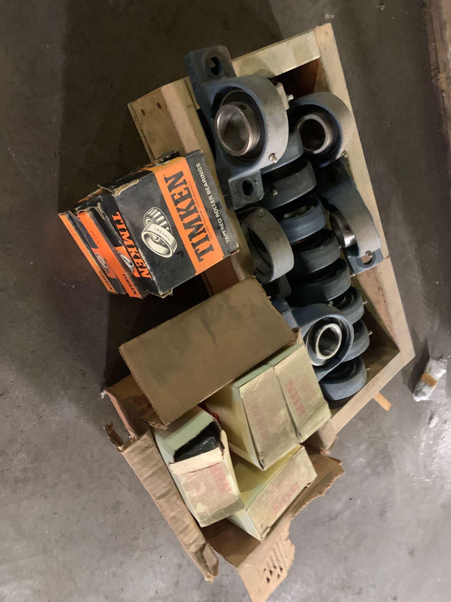 Lot off assorted Timken bearings and assorted pillow blocks (appear new) - Image 2 of 6