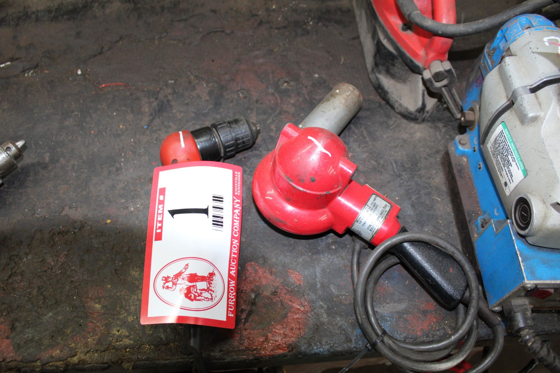 Electric Right Angle Drill, Heat Gun