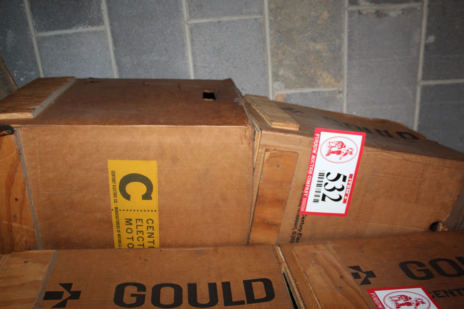 (3) Gould 3hp Vertical Electric Motors *Taxable