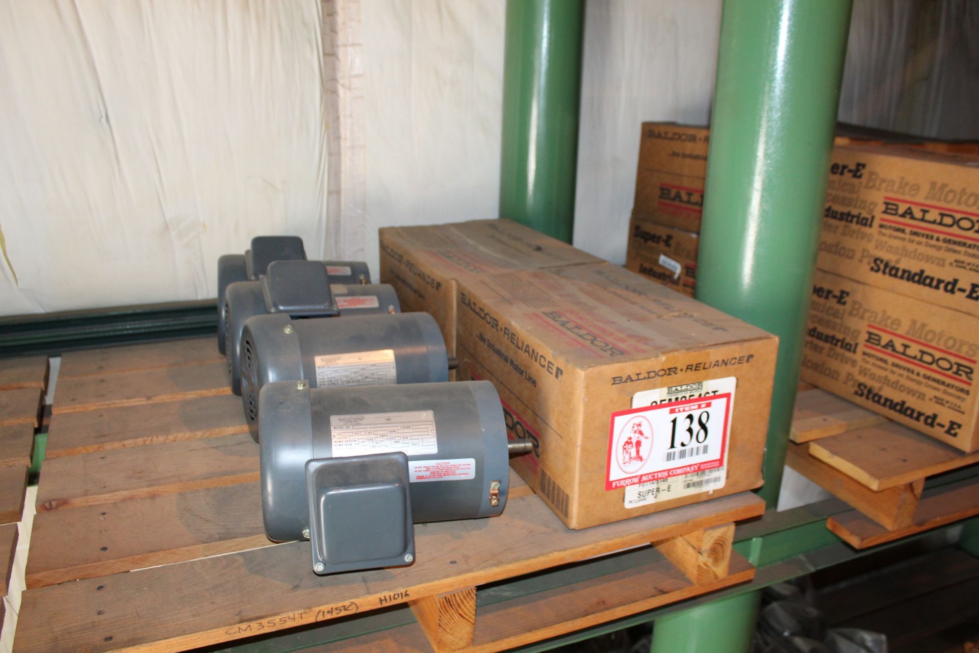 (6) Electric Motors 1hp *Taxable