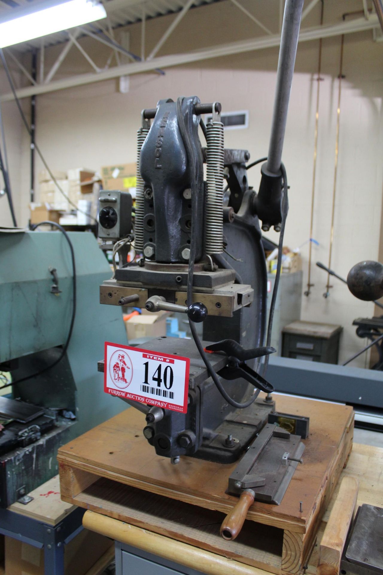 Kensol Model k12A Press w/ Heated Die Plate