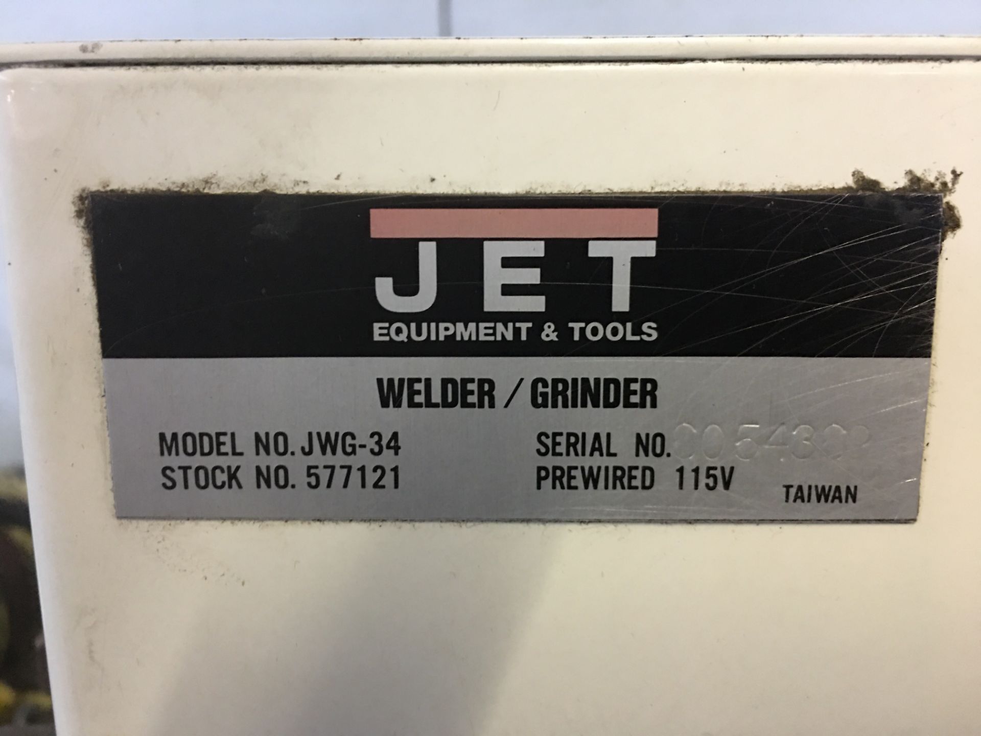 Jet Bandsaw Blade Welder/Grinder - Image 2 of 2