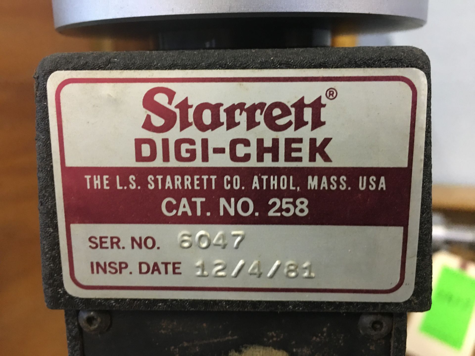 Starrett Digichek Gauge - Image 2 of 2