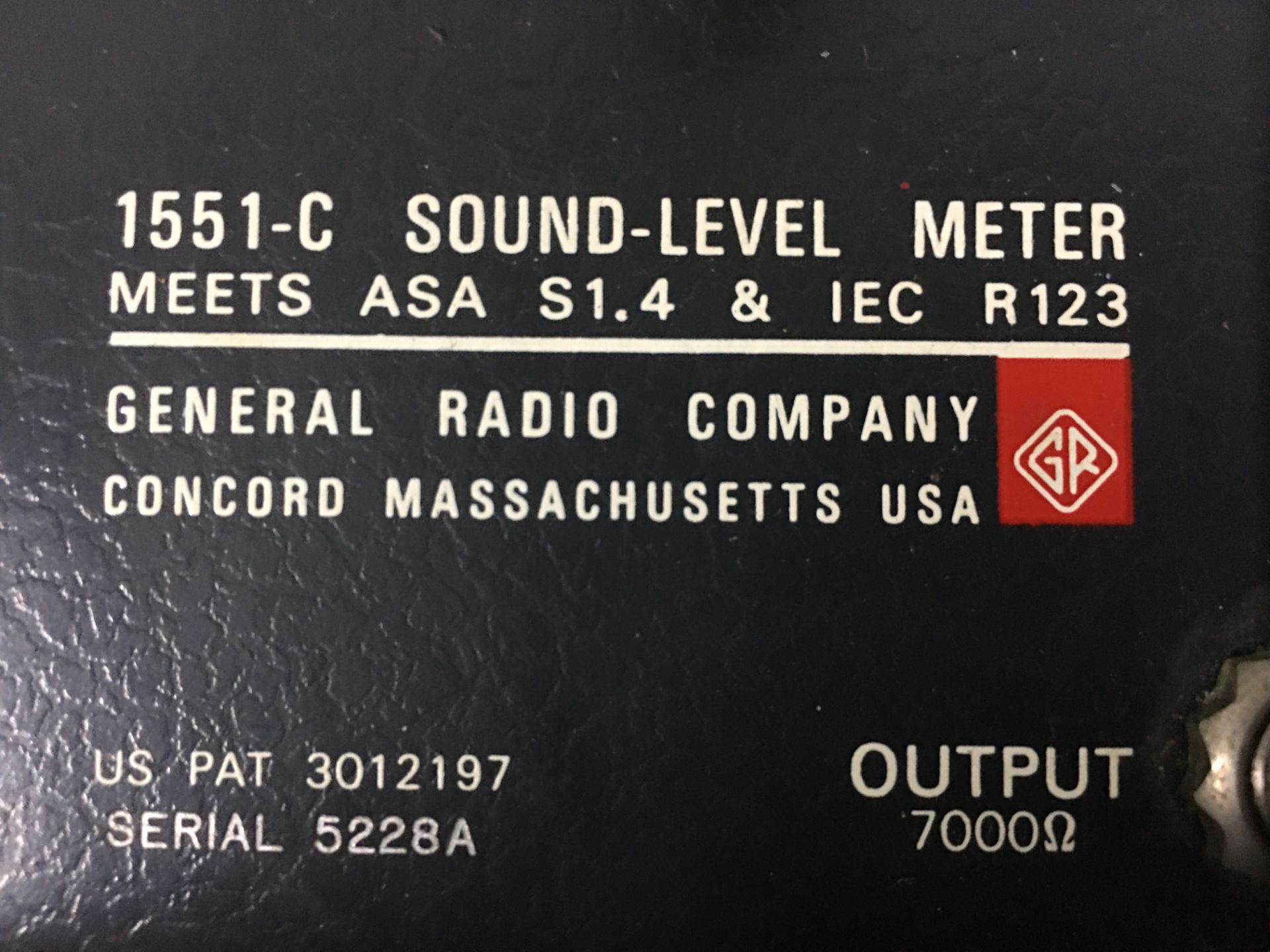 General Radio Co. Sound Level Meter - Image 3 of 3