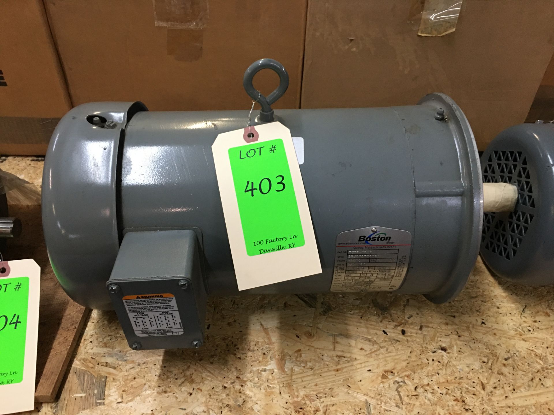 Boston Gear Motor