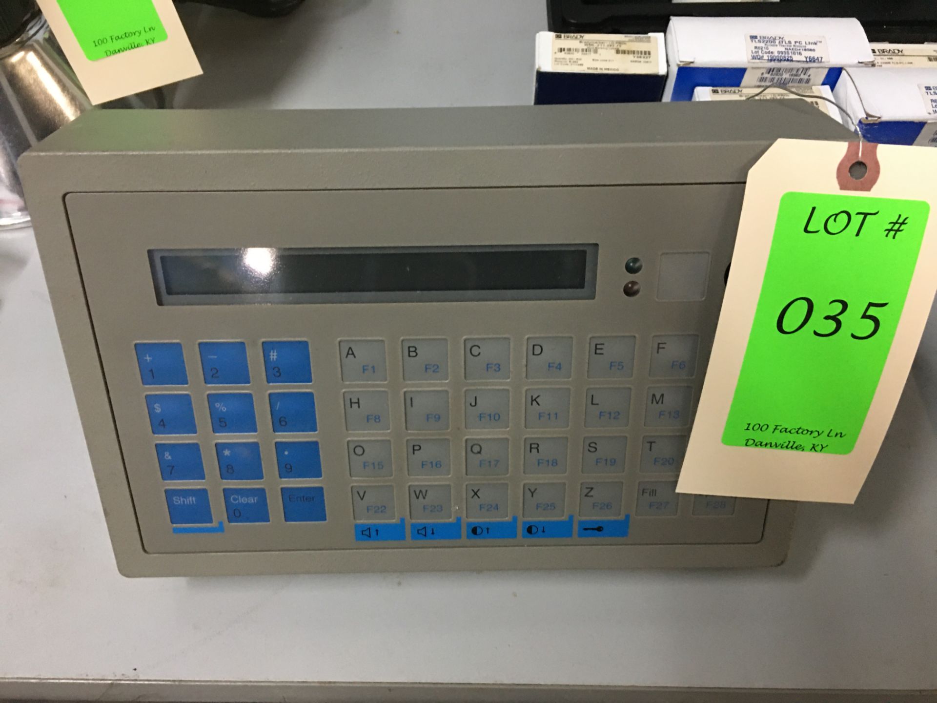 IBM Data Collection Terminal