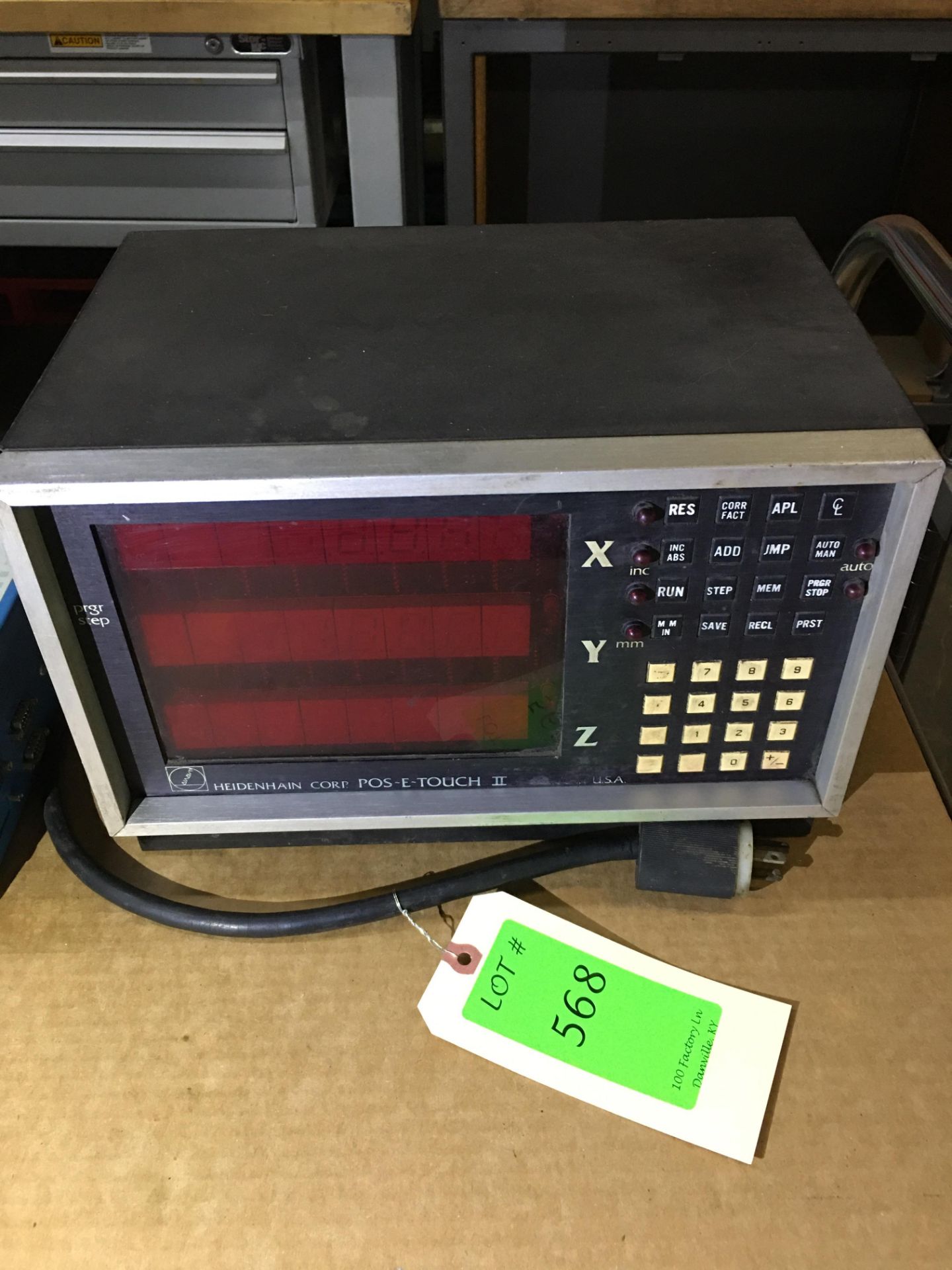 Heidenhain POS-E-TOUCH II Control Measuring System
