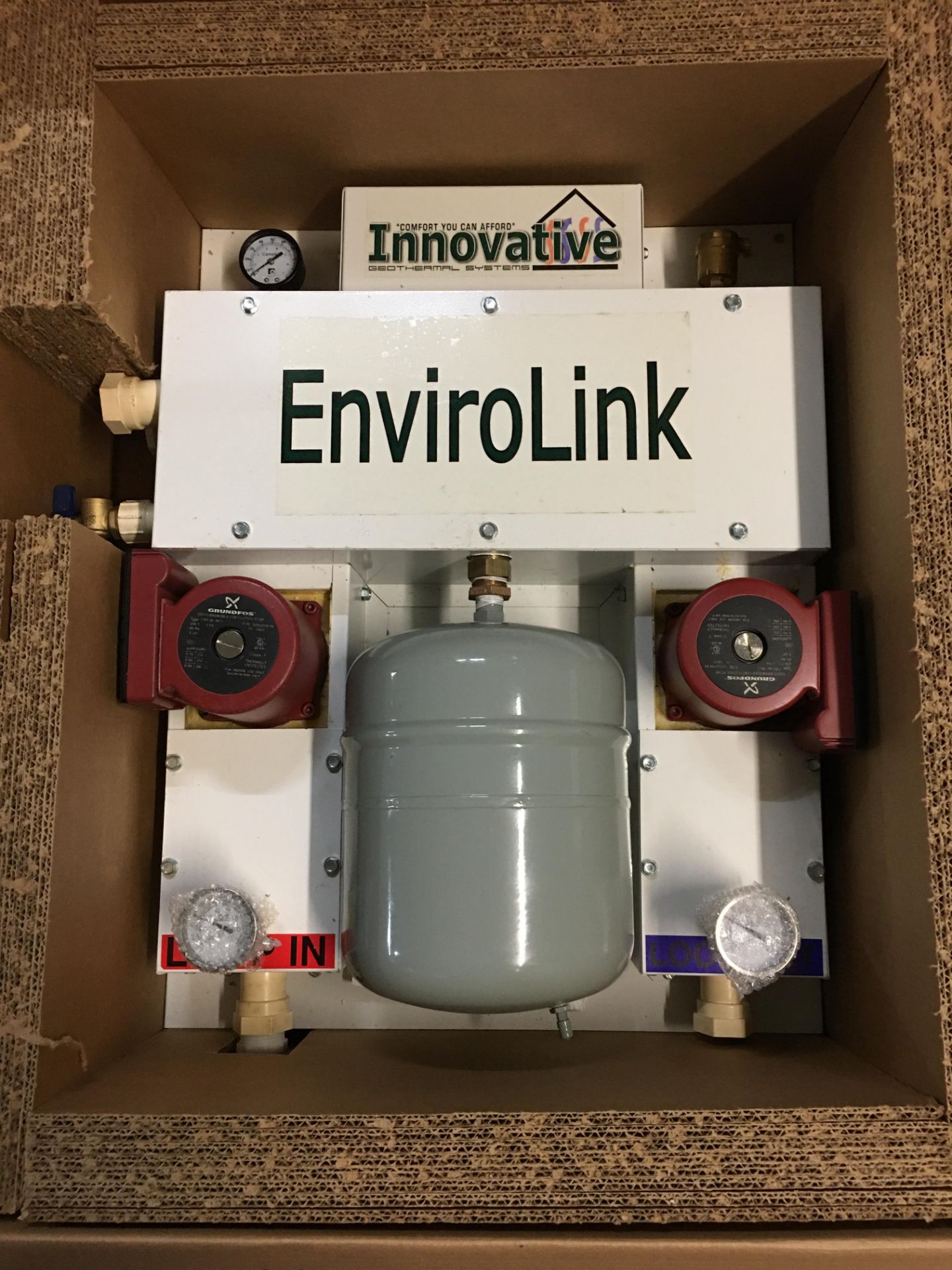 Innovative GeoThermal System EnviroLink 2 Grundfos Pump Heat System - Image 2 of 2