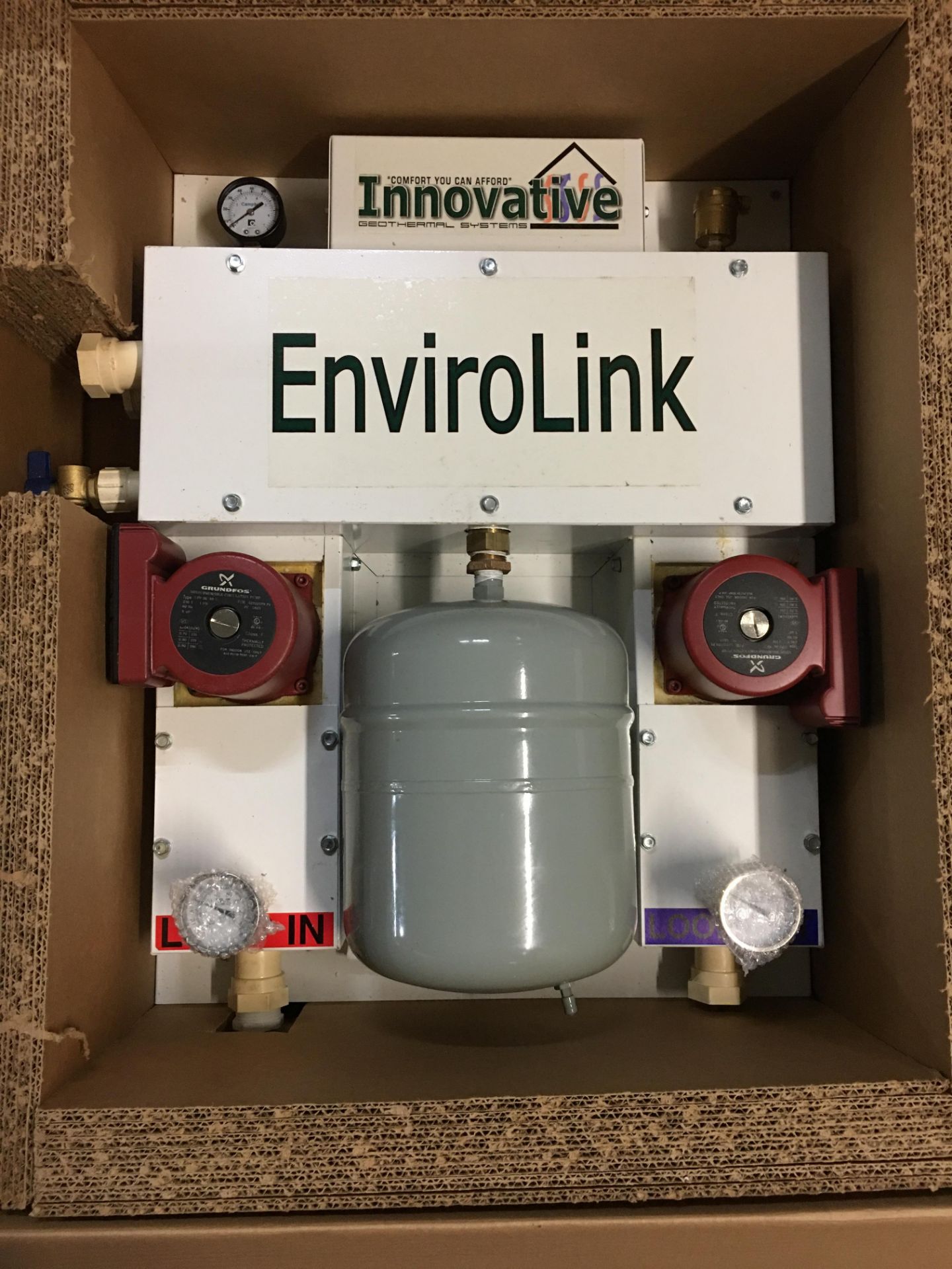 Innovative GeoThermal System EnviroLink 2 Grundfos Pump Heat System - Image 2 of 2