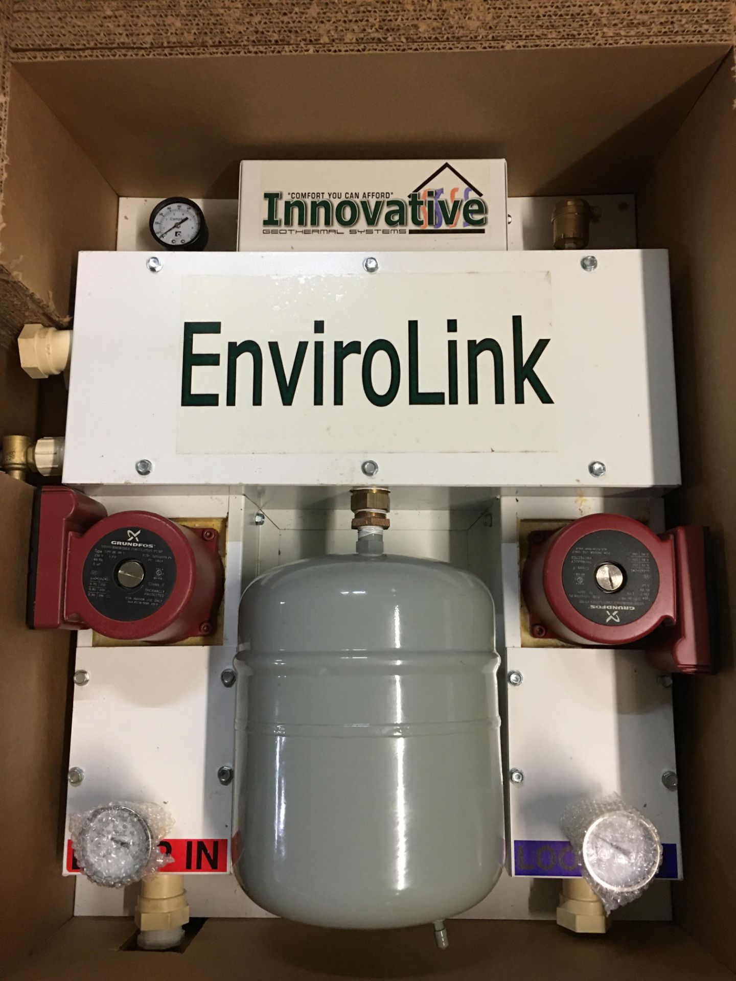 Innovative GeoThermal System EnviroLink 2 Grundfos Pump Heat System - Image 2 of 2