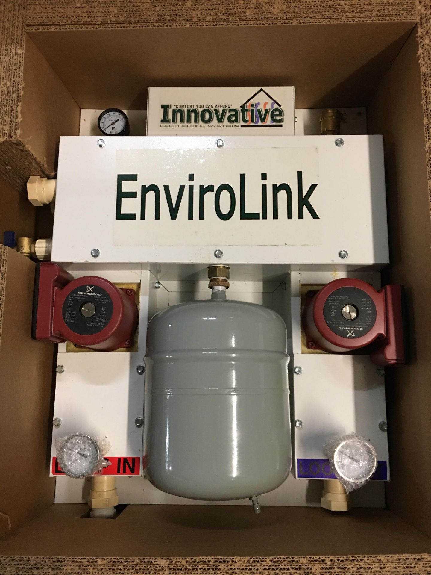 Innovative GeoThermal System EnviroLink 2 Grundfos Pump Heat System - Image 2 of 2