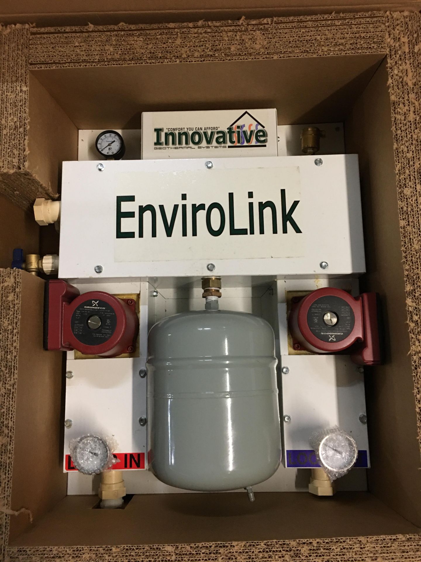 Innovative GeoThermal System EnviroLink 2 Grundfos Pump Heat System - Image 2 of 2