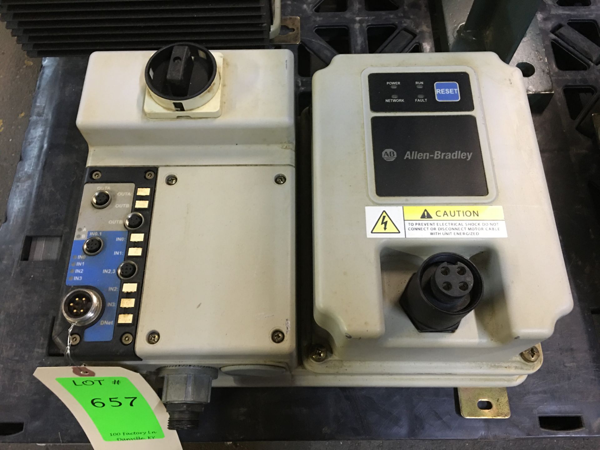 Allen Bradley Control Module & Base