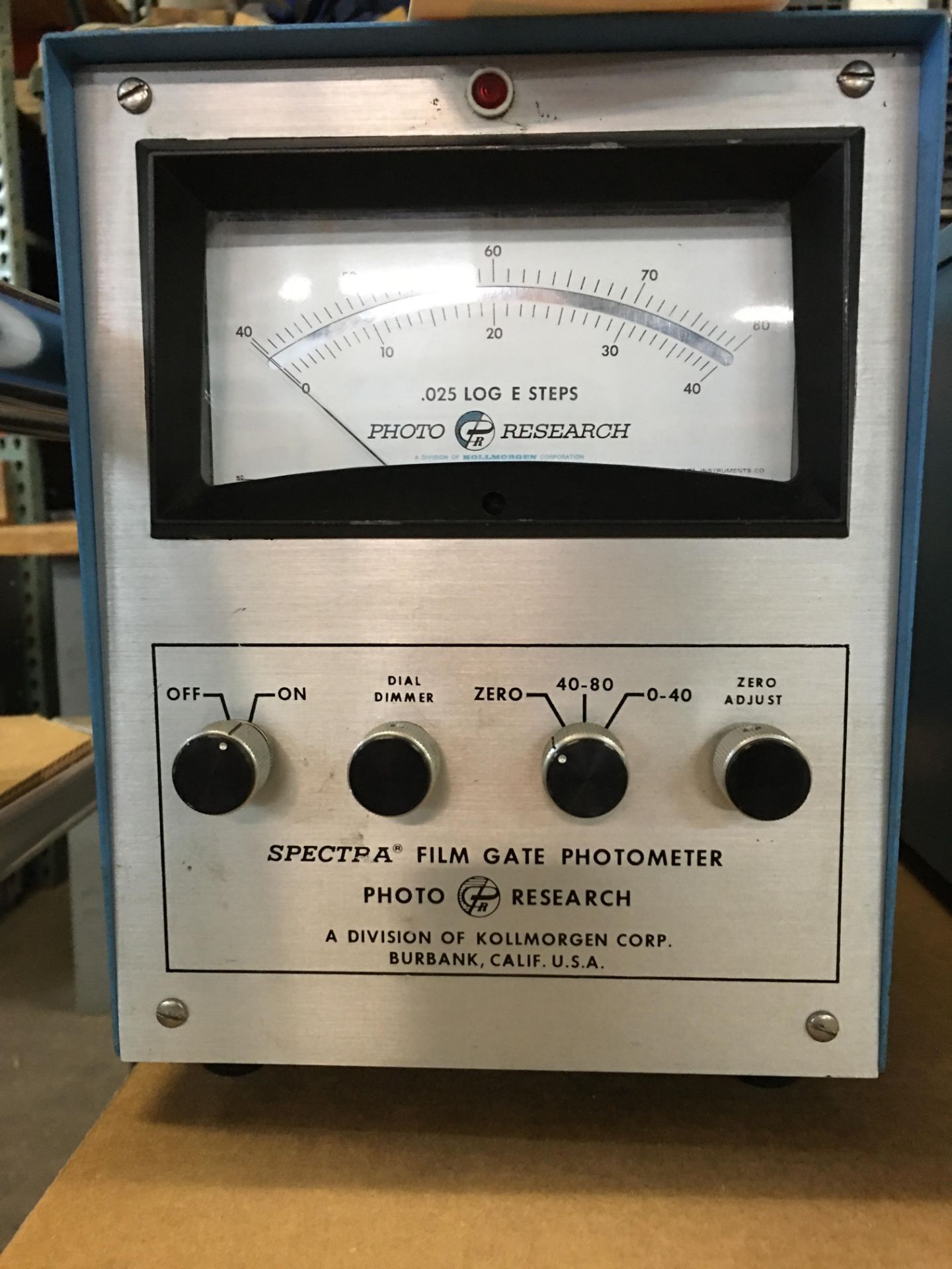 Kollmorgen Spectra Film Gate Photometer - Image 2 of 2