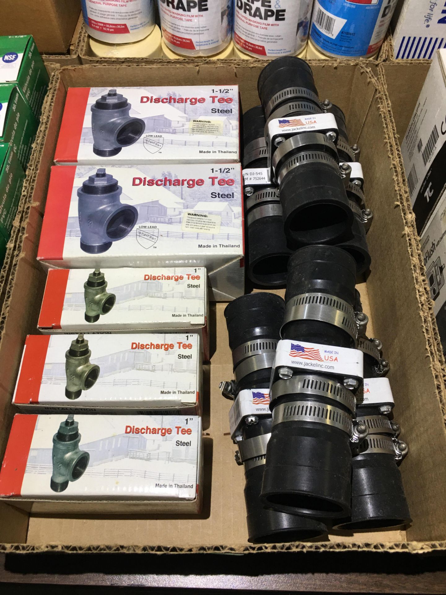 Discharge Tees & Check Valves