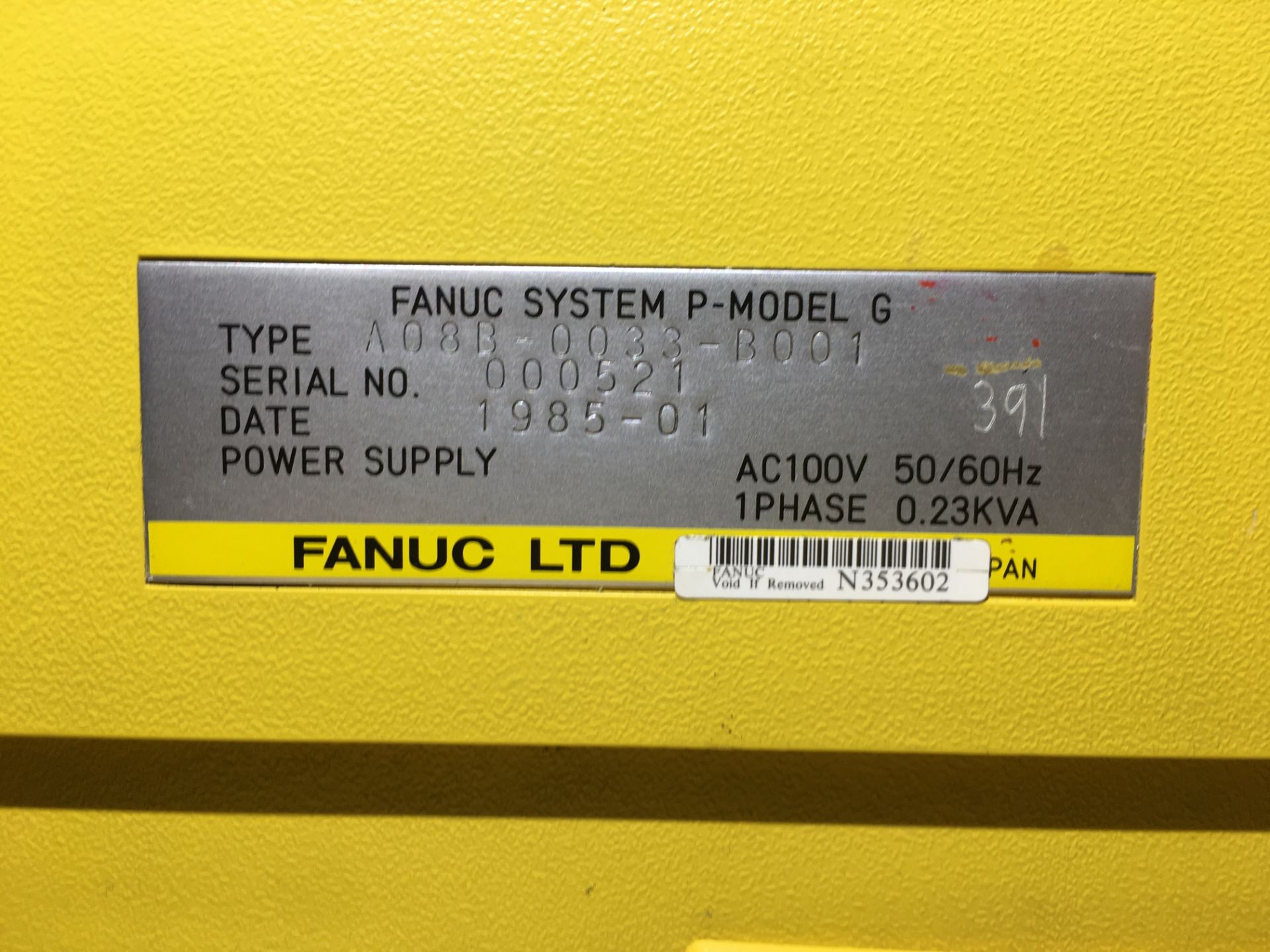 Fanuc General Numeric System P-Model G - Image 5 of 5